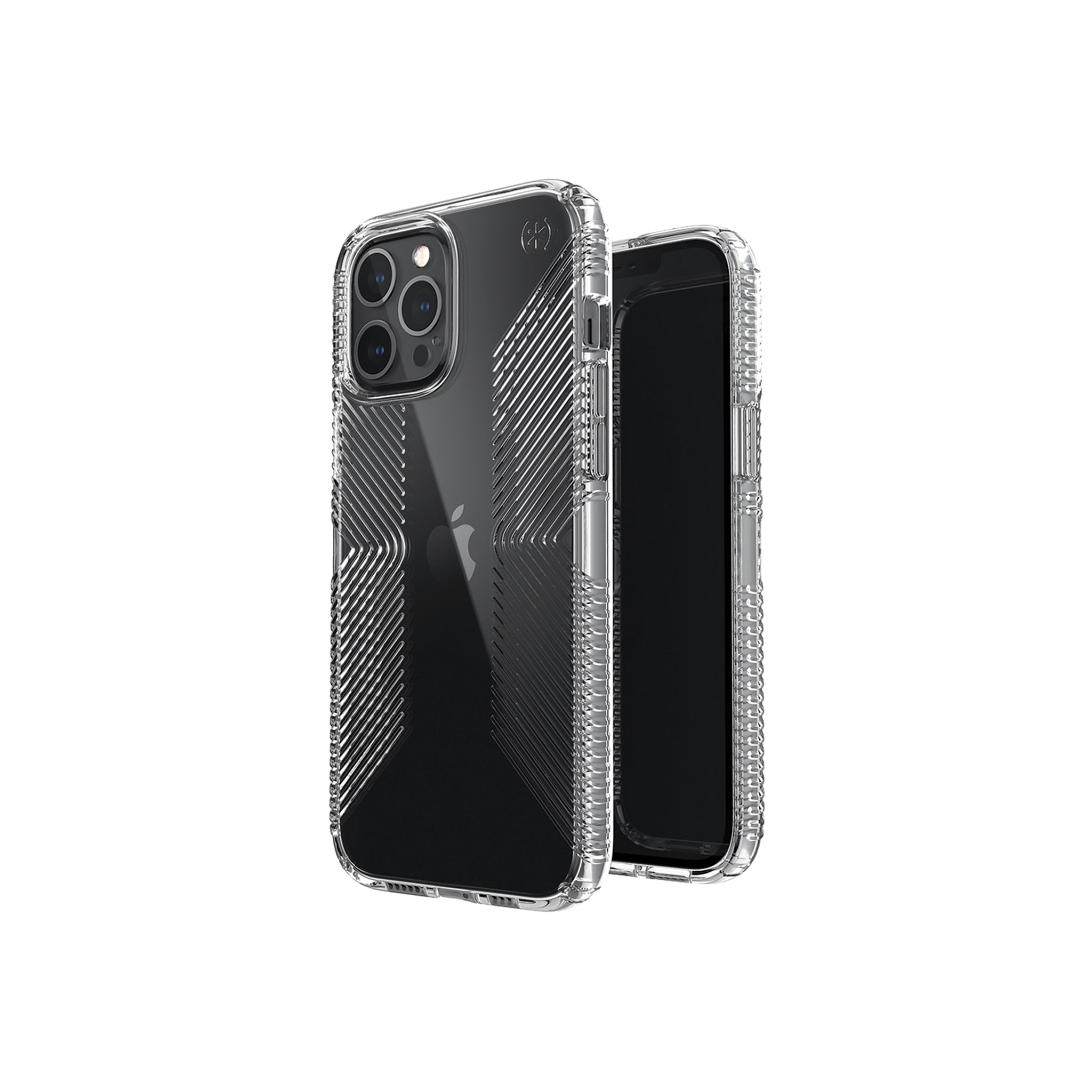 Speck - Presidio2 Grip Case For Apple Iphone 12 Pro Max - Perfect Clear