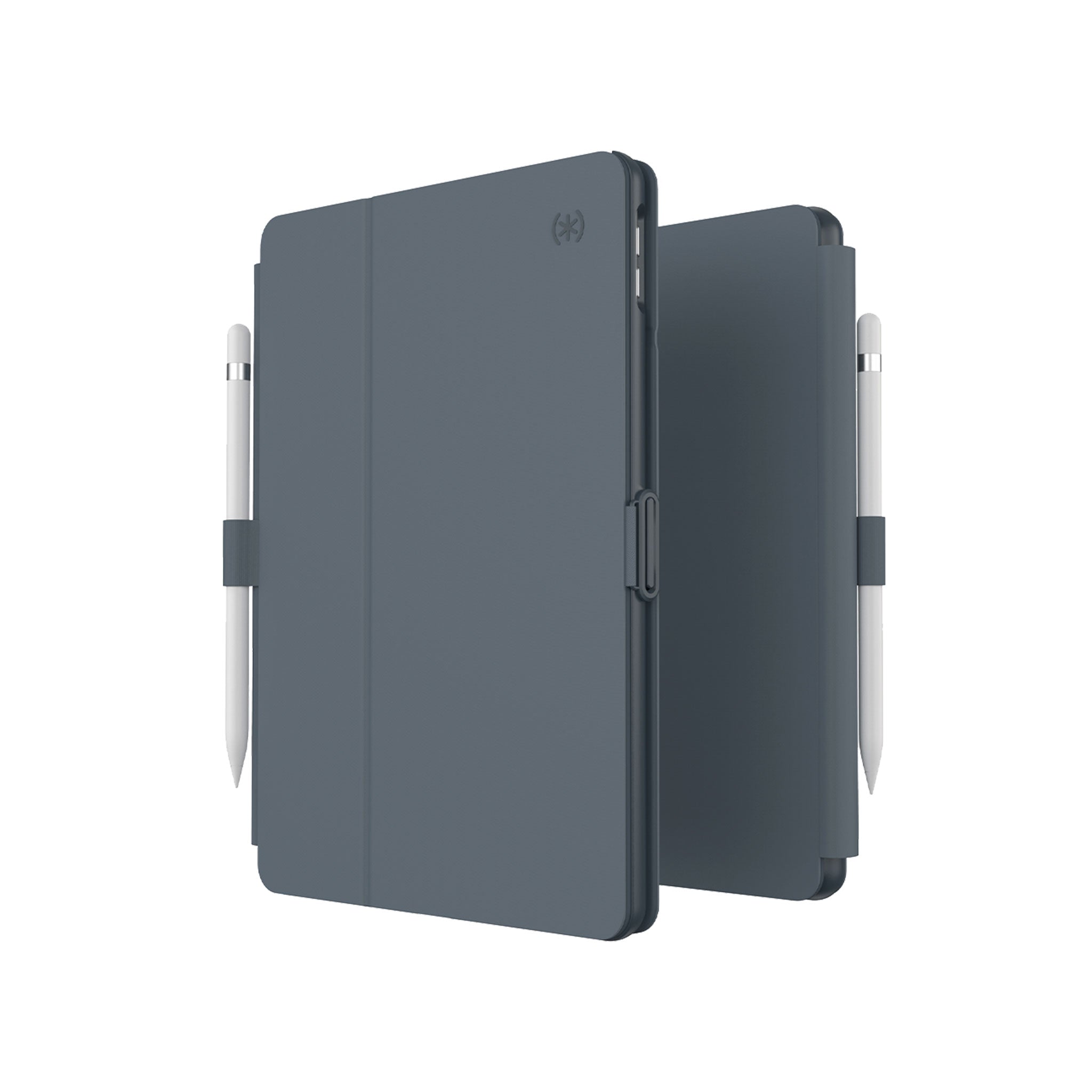 Speck - Balance Folio Case For Apple Ipad 10.2 - Stormy Grey And Charcoal Grey
