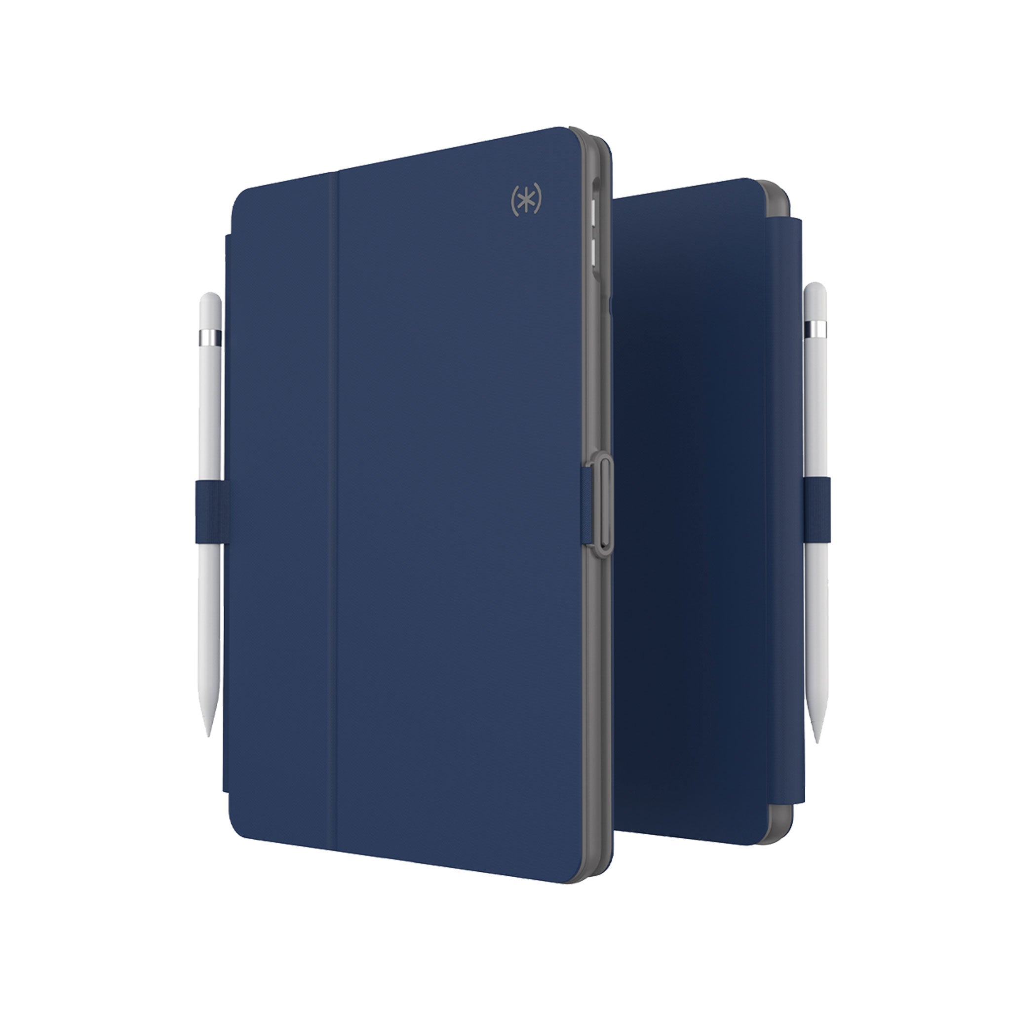 Speck - Balance Folio Case For Apple Ipad 10.2 - Arcadia Navy And Moody Grey