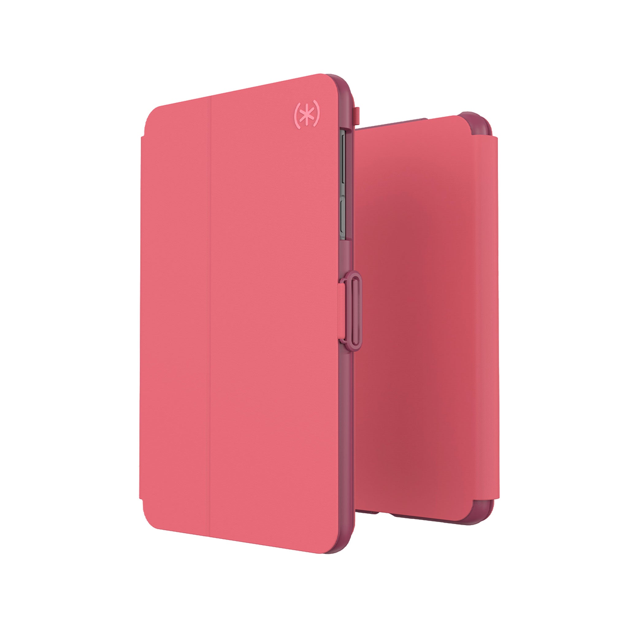 Speck - Balance Folio Case For Alcatel Tcl Tab 8 - Royal Pink And Lush Burgundy