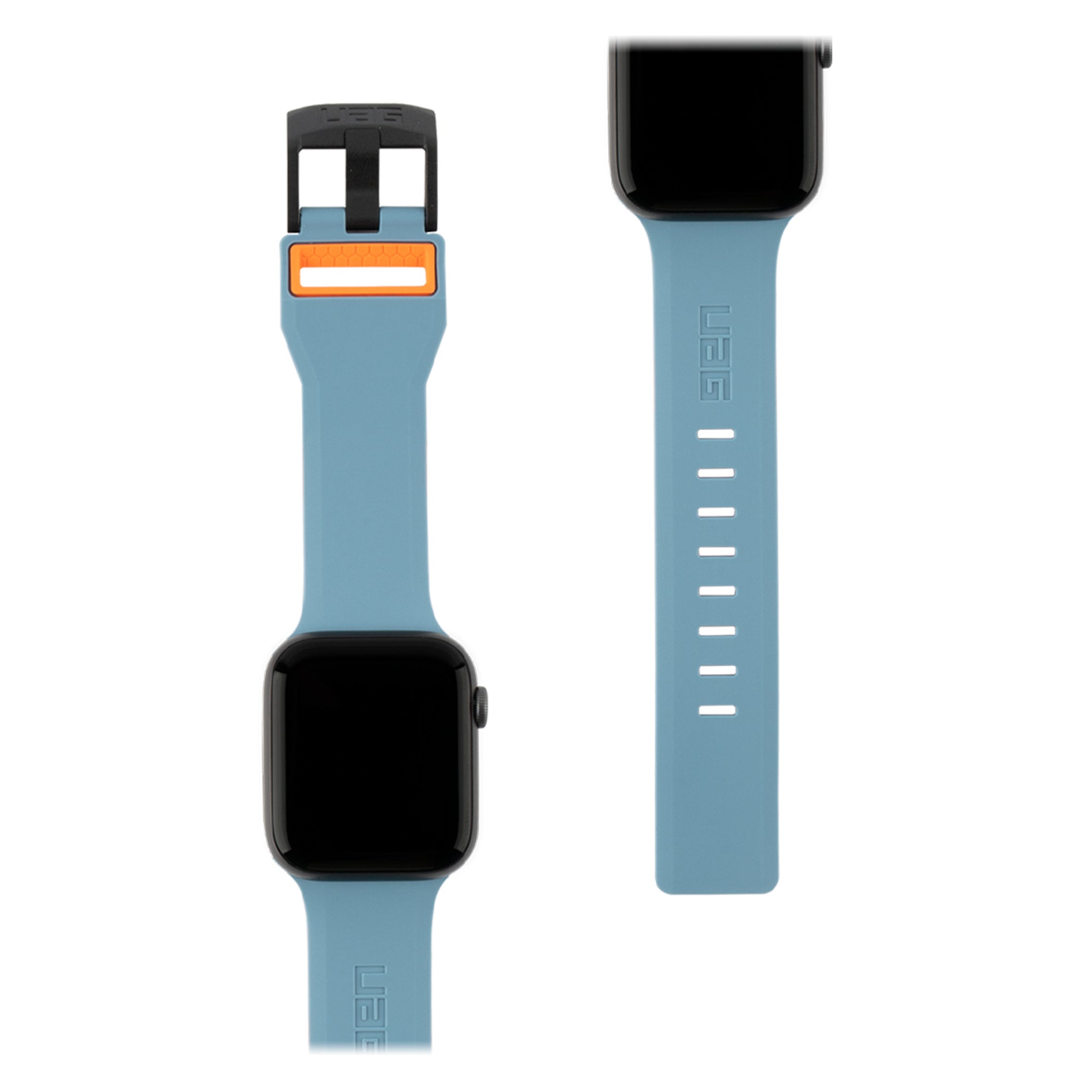 UAG - Civilian Watchband For Apple Watch 44mm - Slate And Orange
