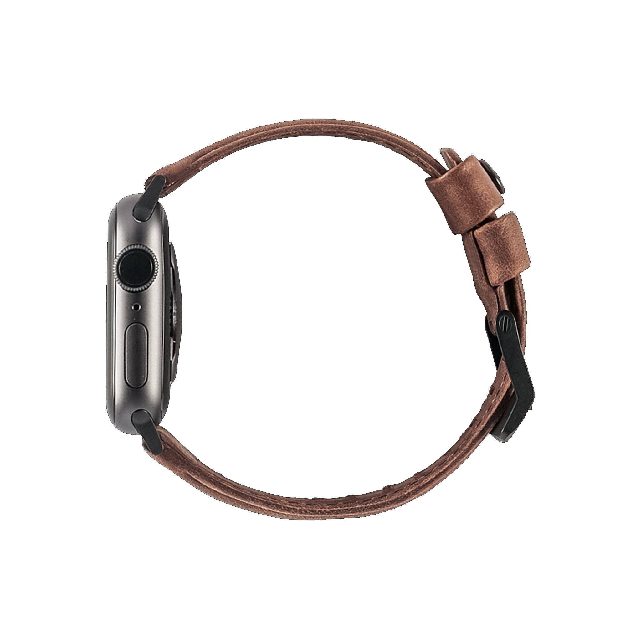 Urban Armor Gear (uag) - Leather Watchband For Apple Watch 40mm / 38mm - Brown