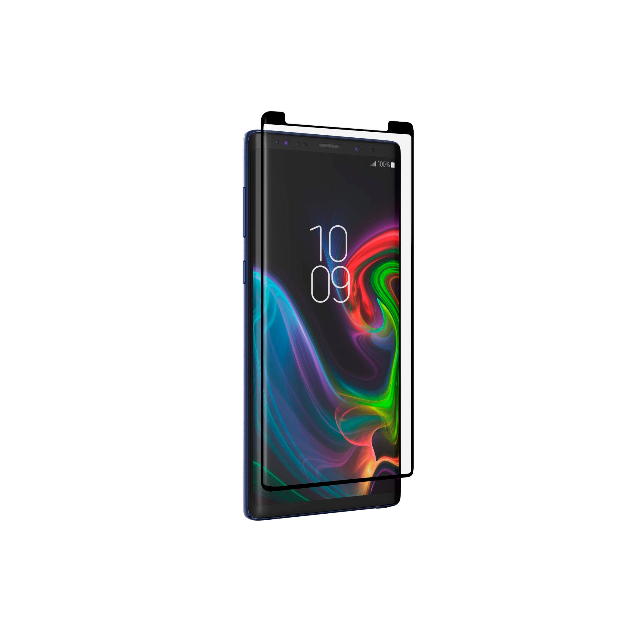 Zagg - Invisibleshield Elite Curved Full Adhesive Glass Screen Protector For Samsung Galaxy Note 9 - Clear
