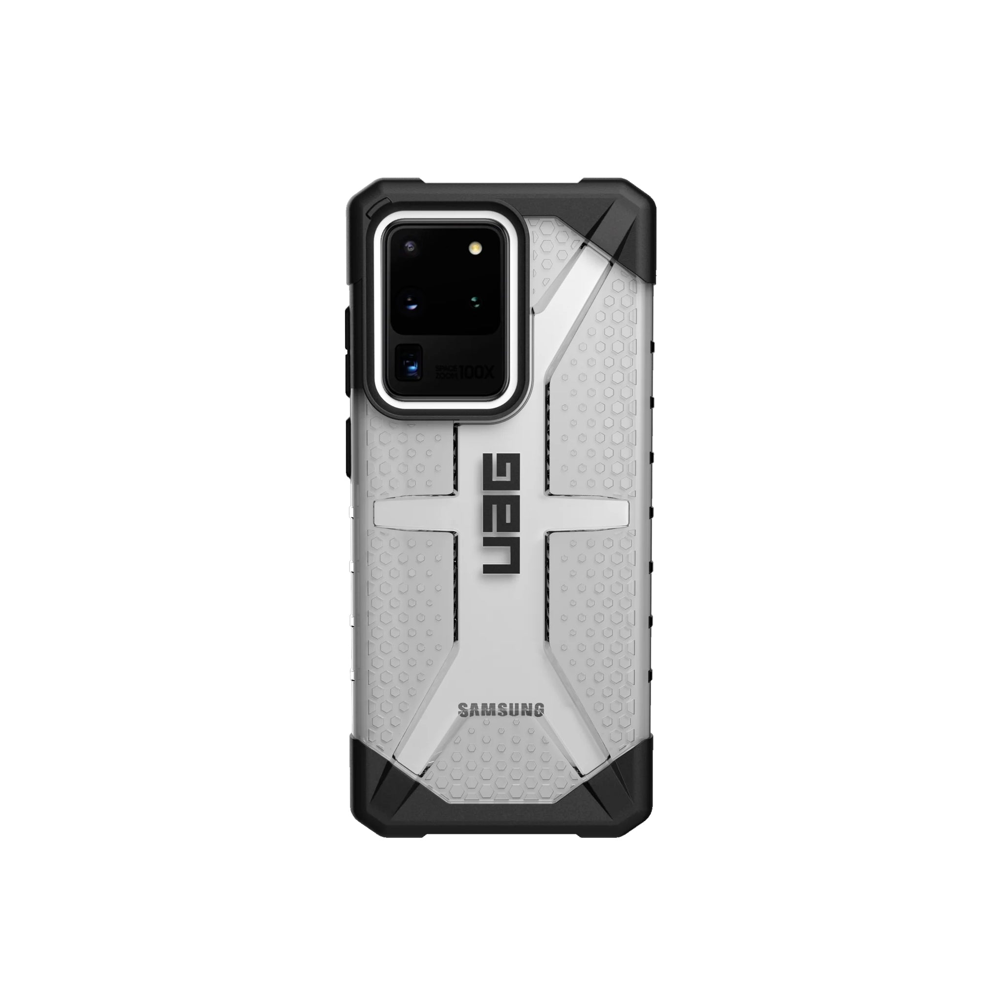 Urban Armor Gear (uag) - Plasma Case For Samsung Galaxy S20 Ultra - Ice And Black