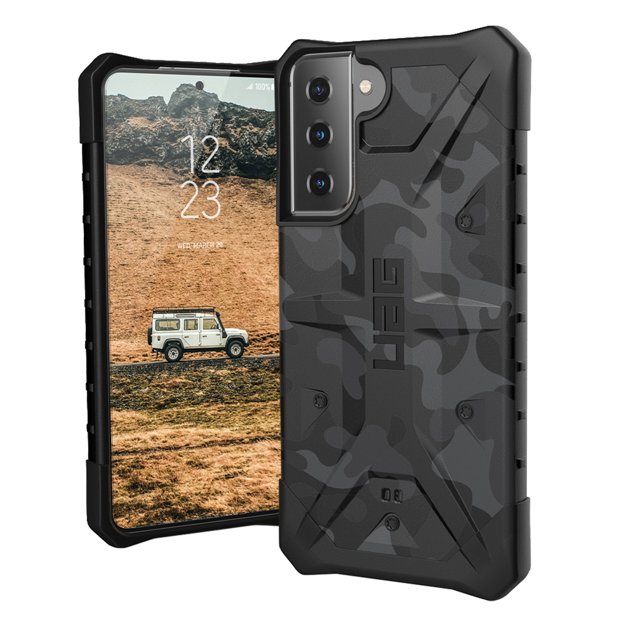 UAG - Pathfinder Case For Samsung Galaxy S21 5g - Midnight Camo