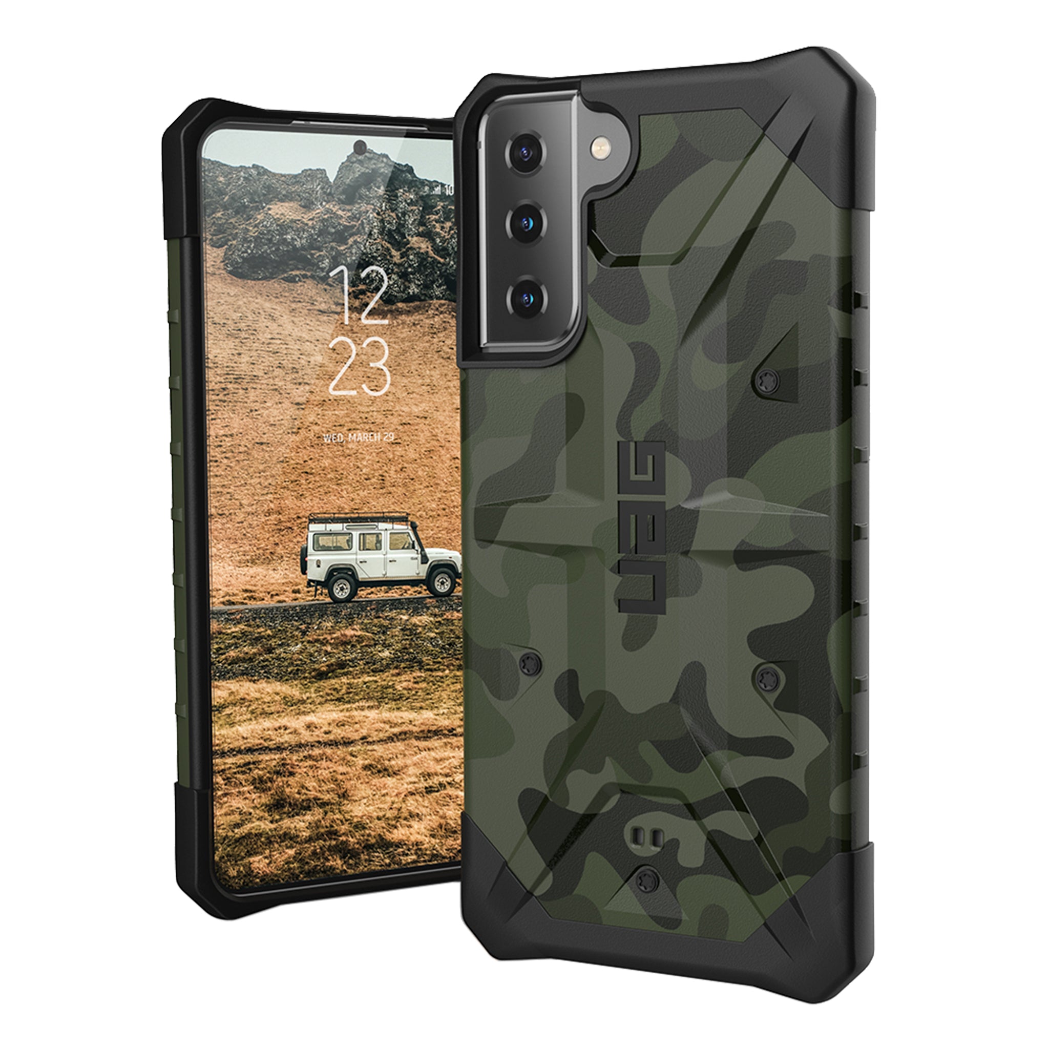 UAG - Pathfinder Case For Samsung Galaxy S21 Plus 5g - Forest Camo