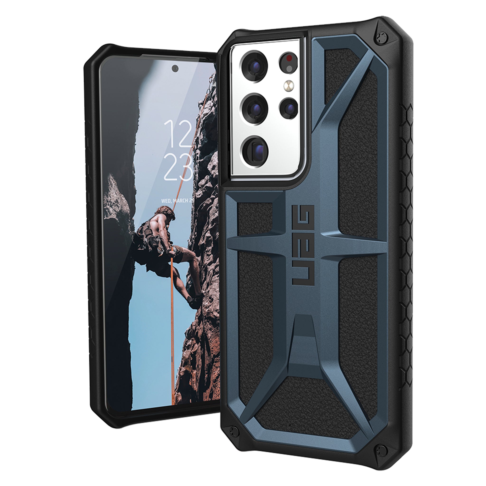 UAG - Monarch Case For Samsung Galaxy S21 Ultra 5g - Mallard And Black