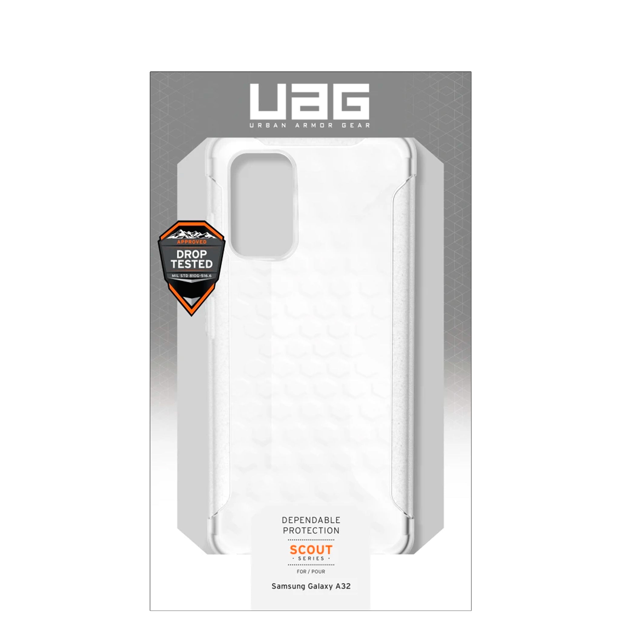 Urban Armor Gear (uag) - Scout Case For Samsung Galaxy A32 - Frosted Ice