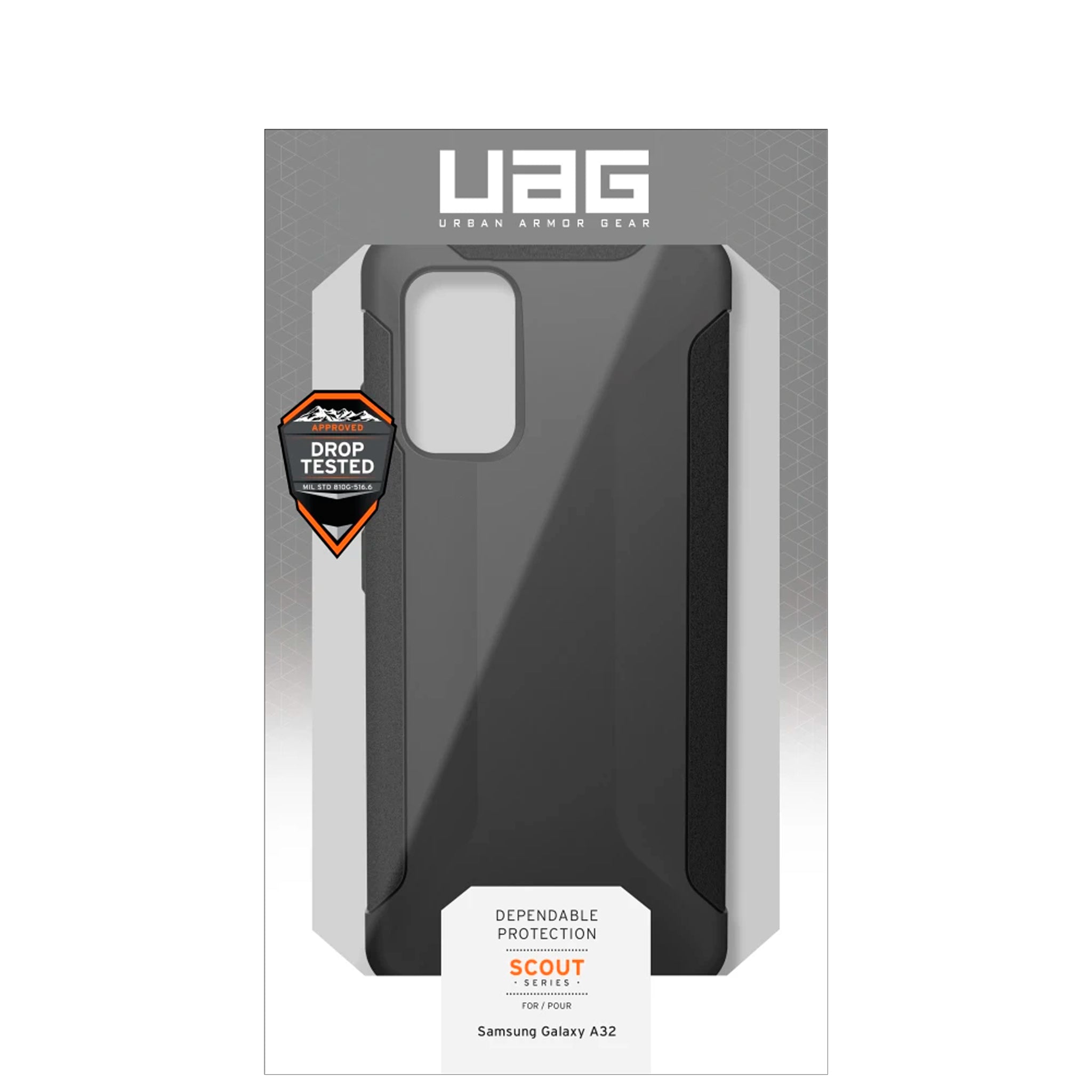 Urban Armor Gear (uag) - Scout Case For Samsung Galaxy A32 - Black