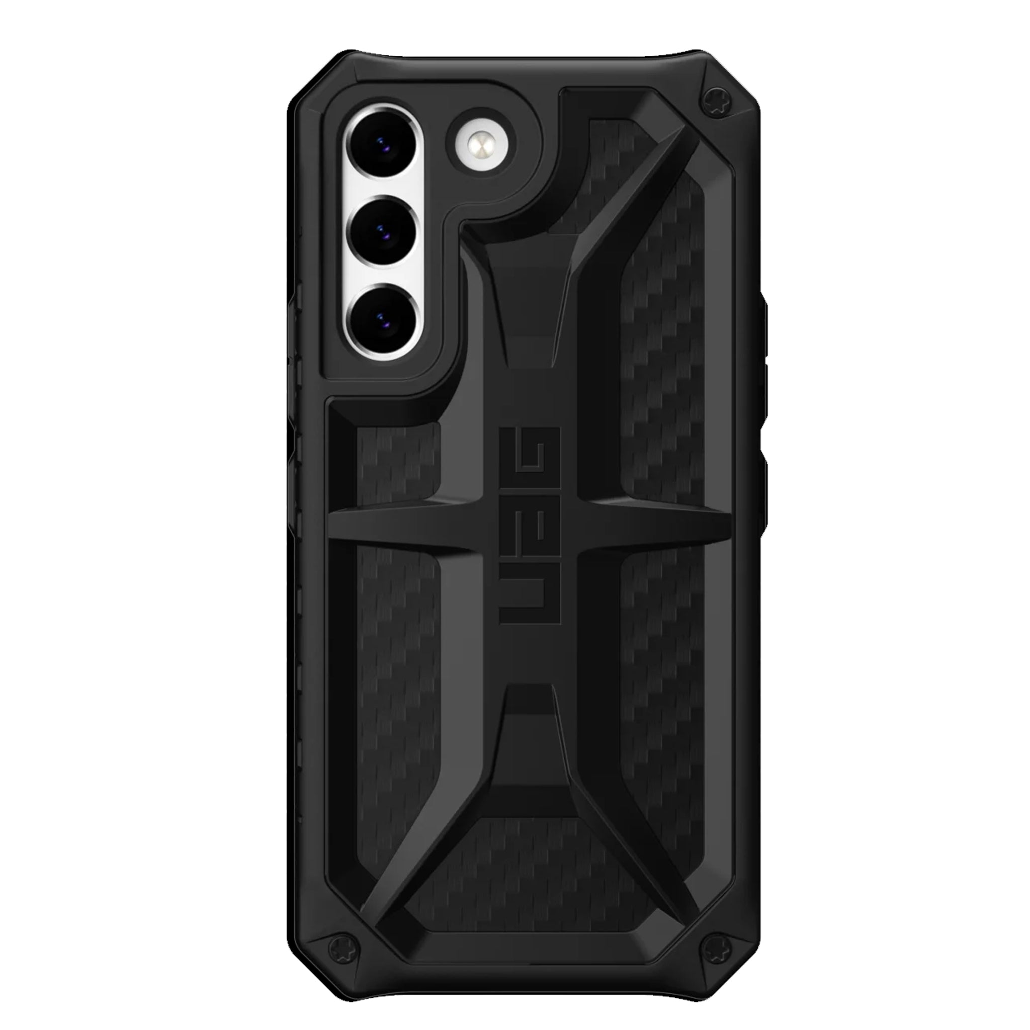Urban Armor Gear (uag) - Monarch Case For Samsung Galaxy S22 - Carbon Fiber