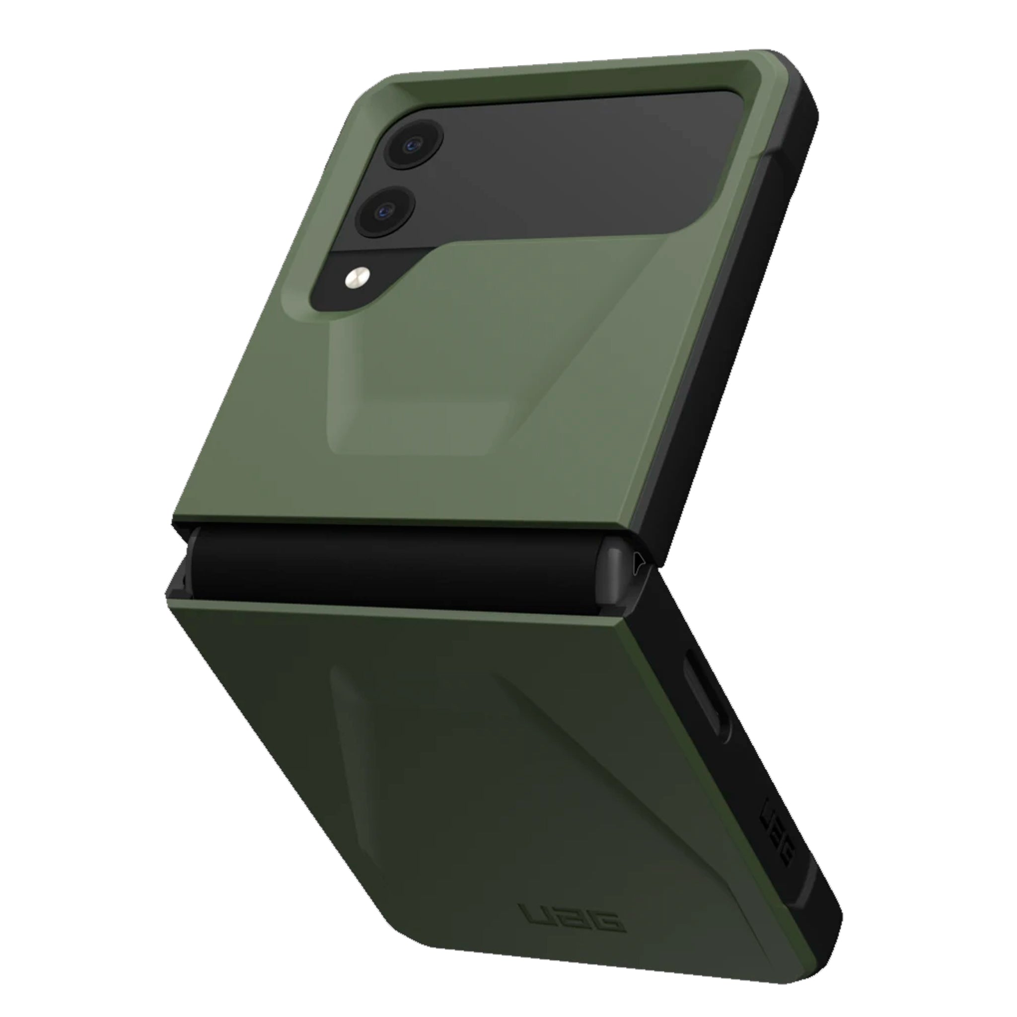 Urban Armor Gear (uag) - Civilian Case For Samsung Galaxy Z Flip4 - Olive Drab