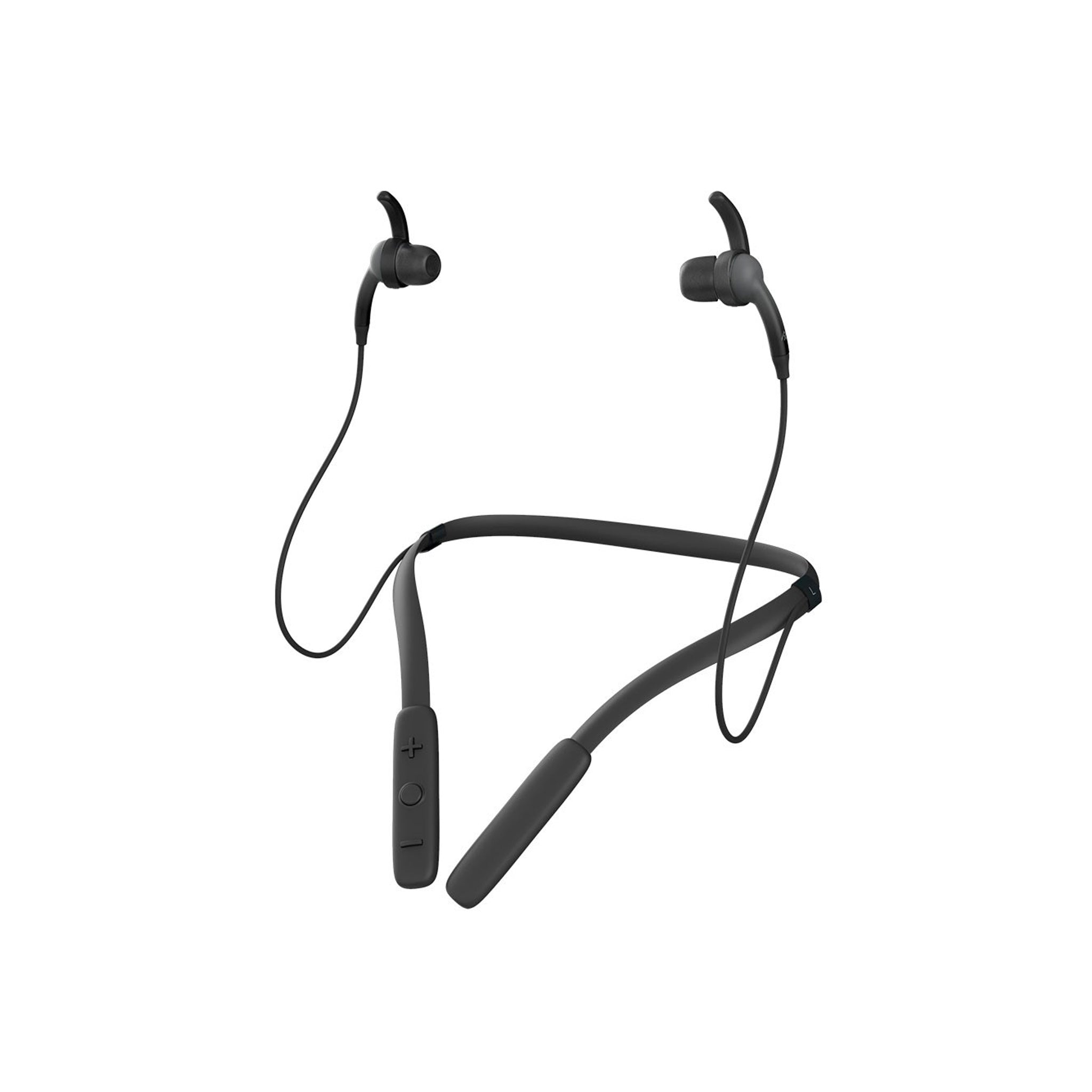 Ifrogz - Flex Force 2 In Ear Bluetooth Headphones - Black And Gray