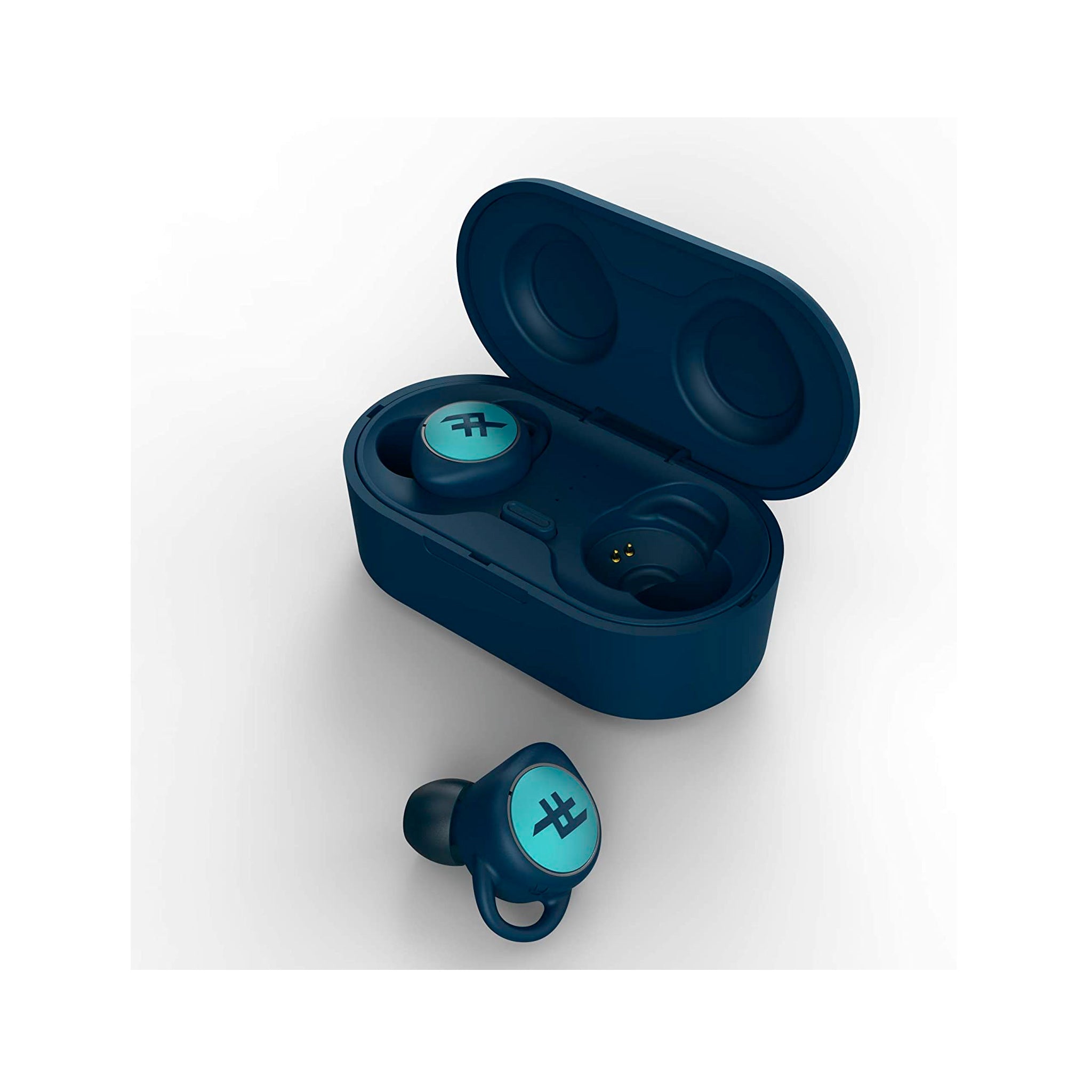Ifrogz - Airtime True Wireless In Ear Bluetooth Earbuds - Blue