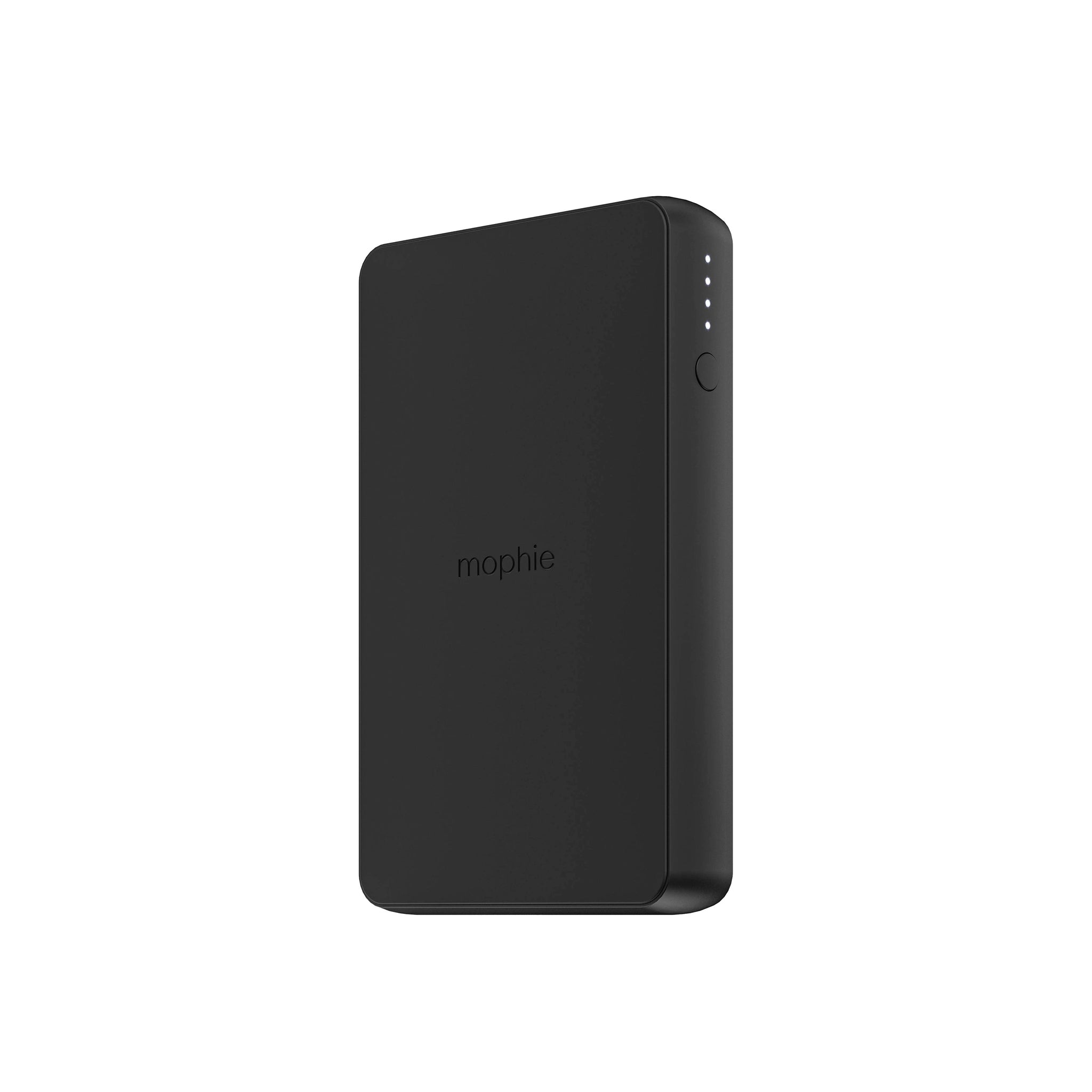 Mophie - Charge Stream Powerstation Wireless Charging Pad And Power Bank 5w 6,000 Mah - Black