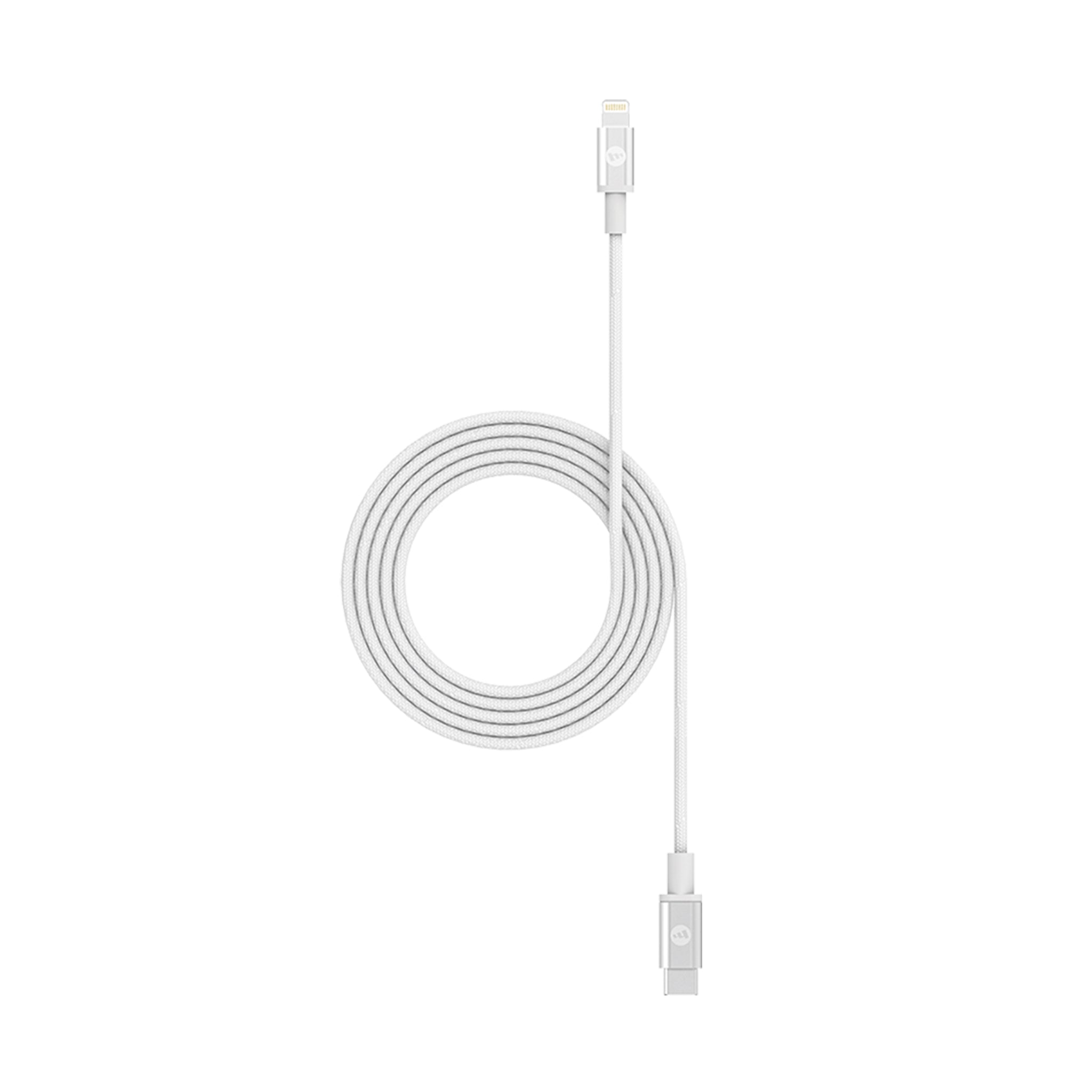 Mophie - Usb C To Apple Lightning Cable 3ft - White