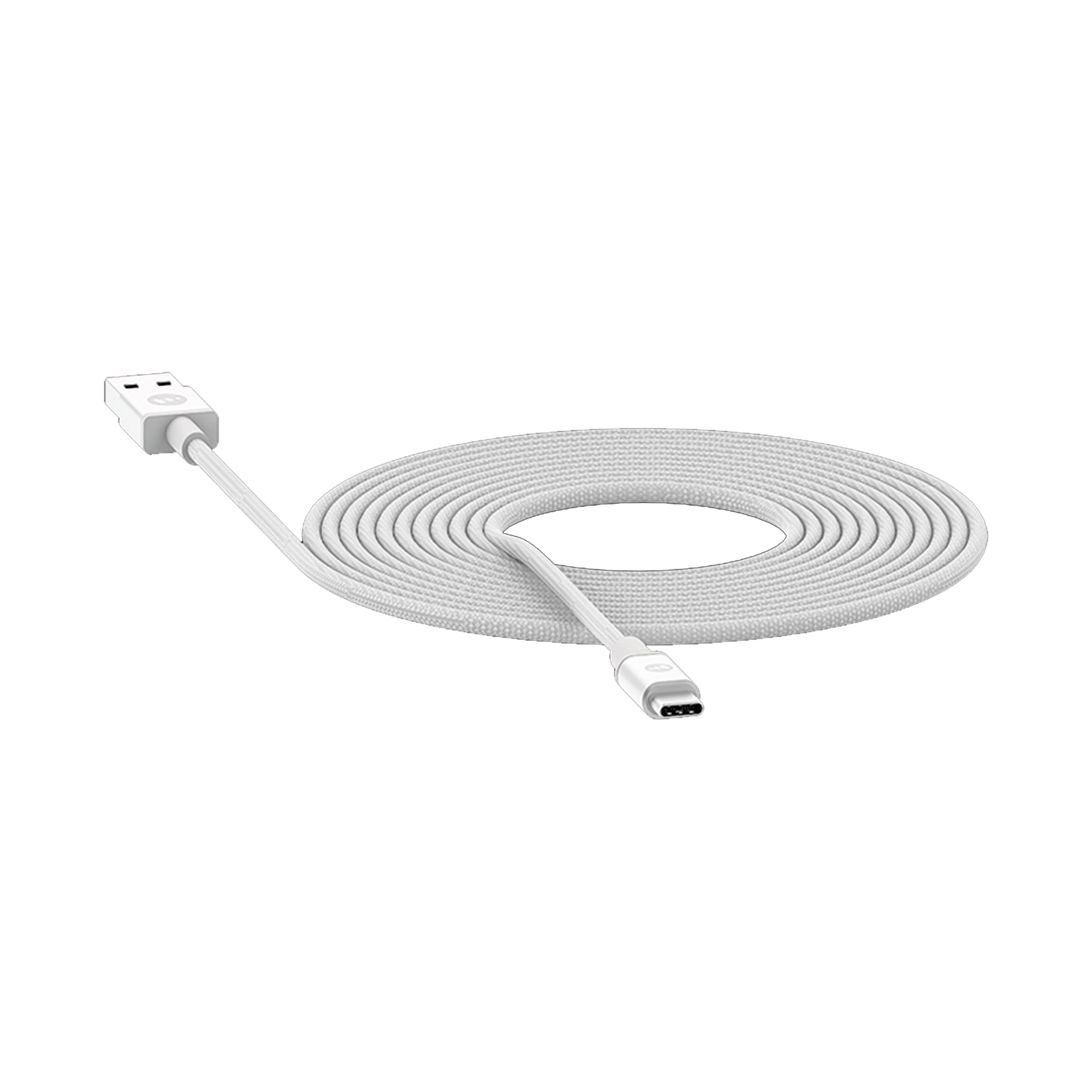 Mophie - Type A To Type C Cable 10ft - White