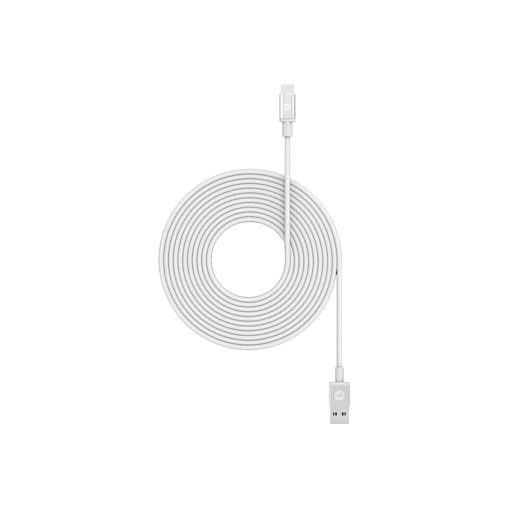 Mophie - Type A To Type C Cable 10ft - White