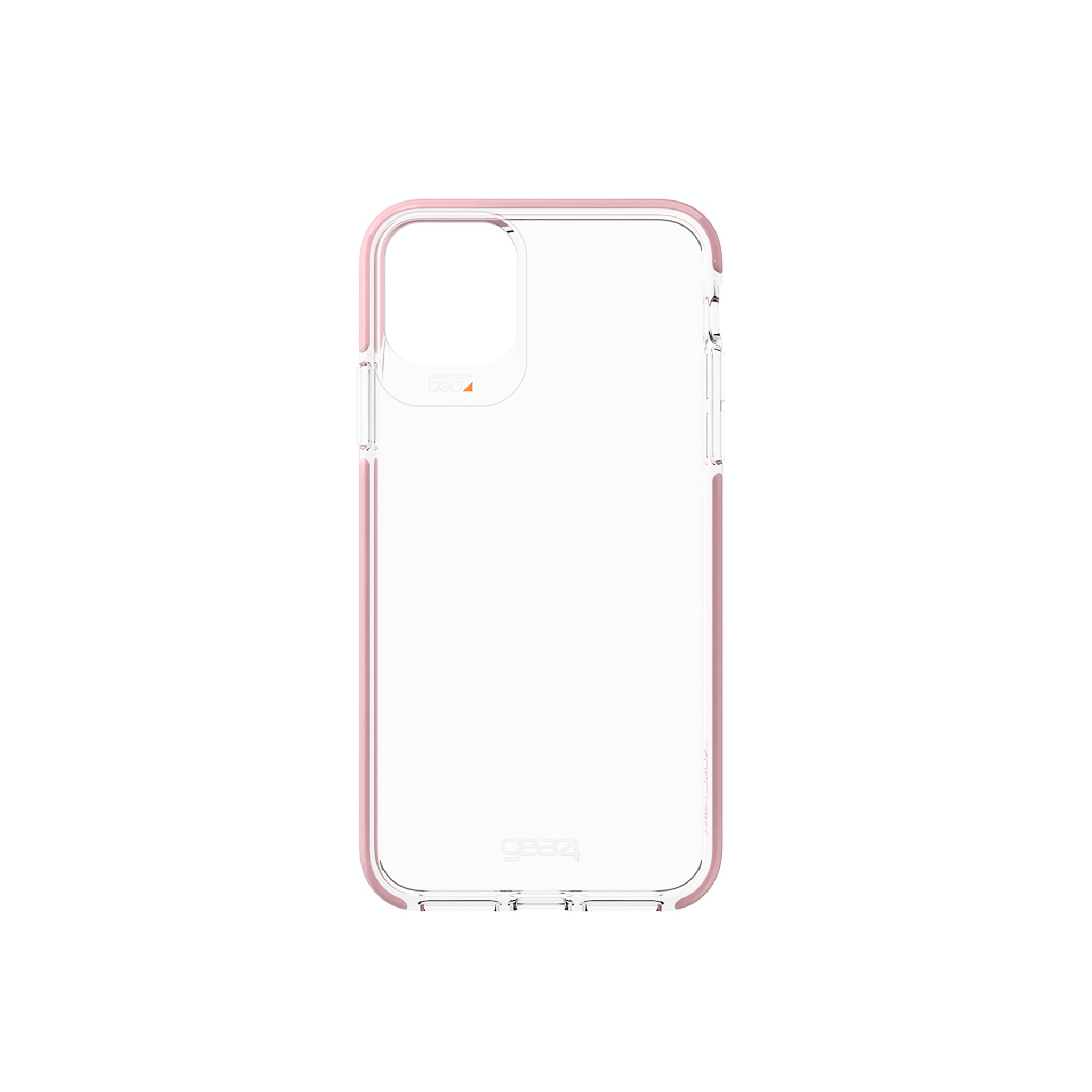 Gear4 - Piccadilly Case For Apple Iphone 11 Pro Max - Clear And Rose Gold