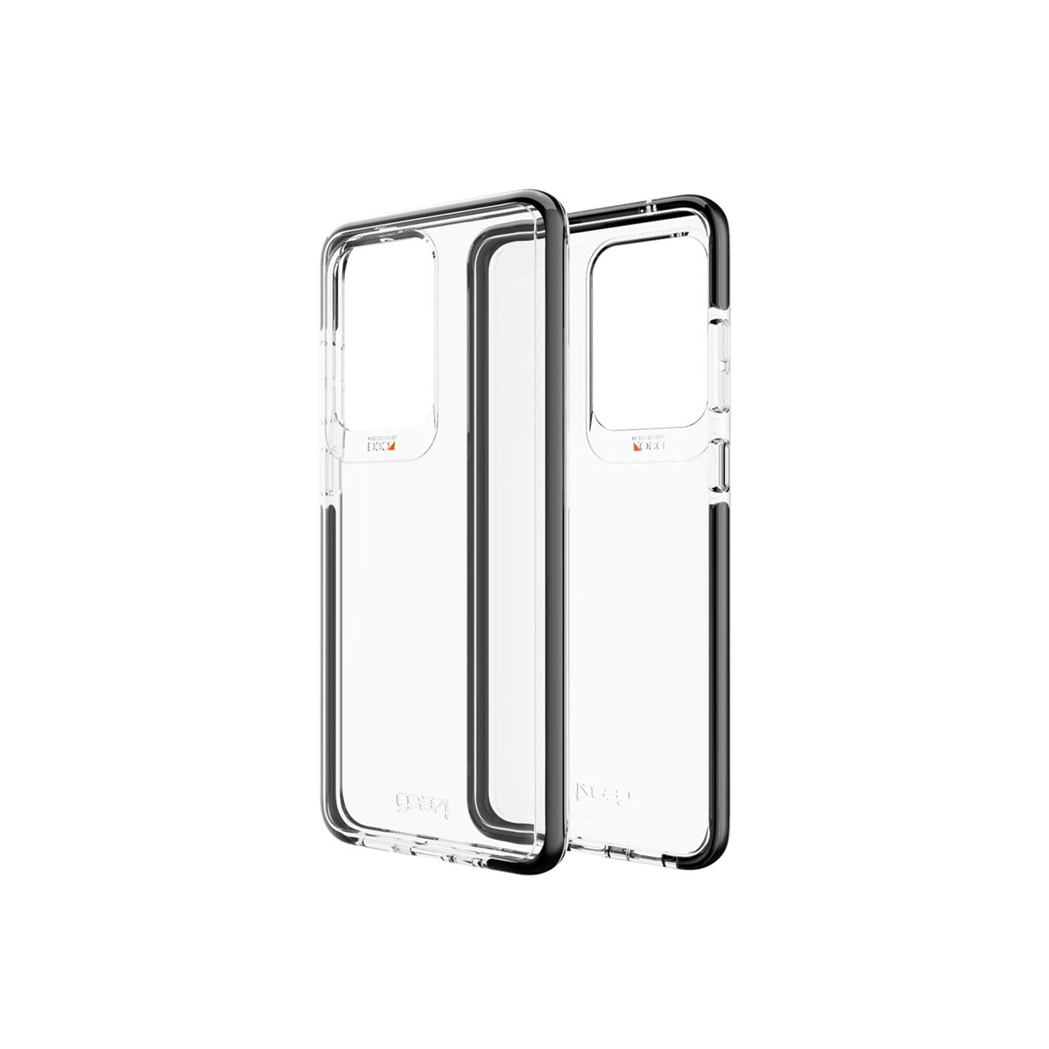 Gear4 - Piccadilly Case For Samsung Galaxy S20 Ultra - Clear And Black