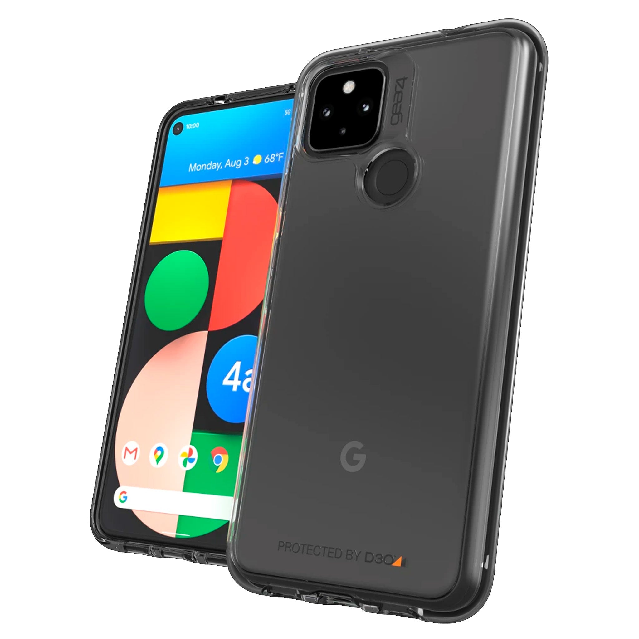 Gear4 - Crystal Palace Case For Google Pixel 4a 5g - Clear