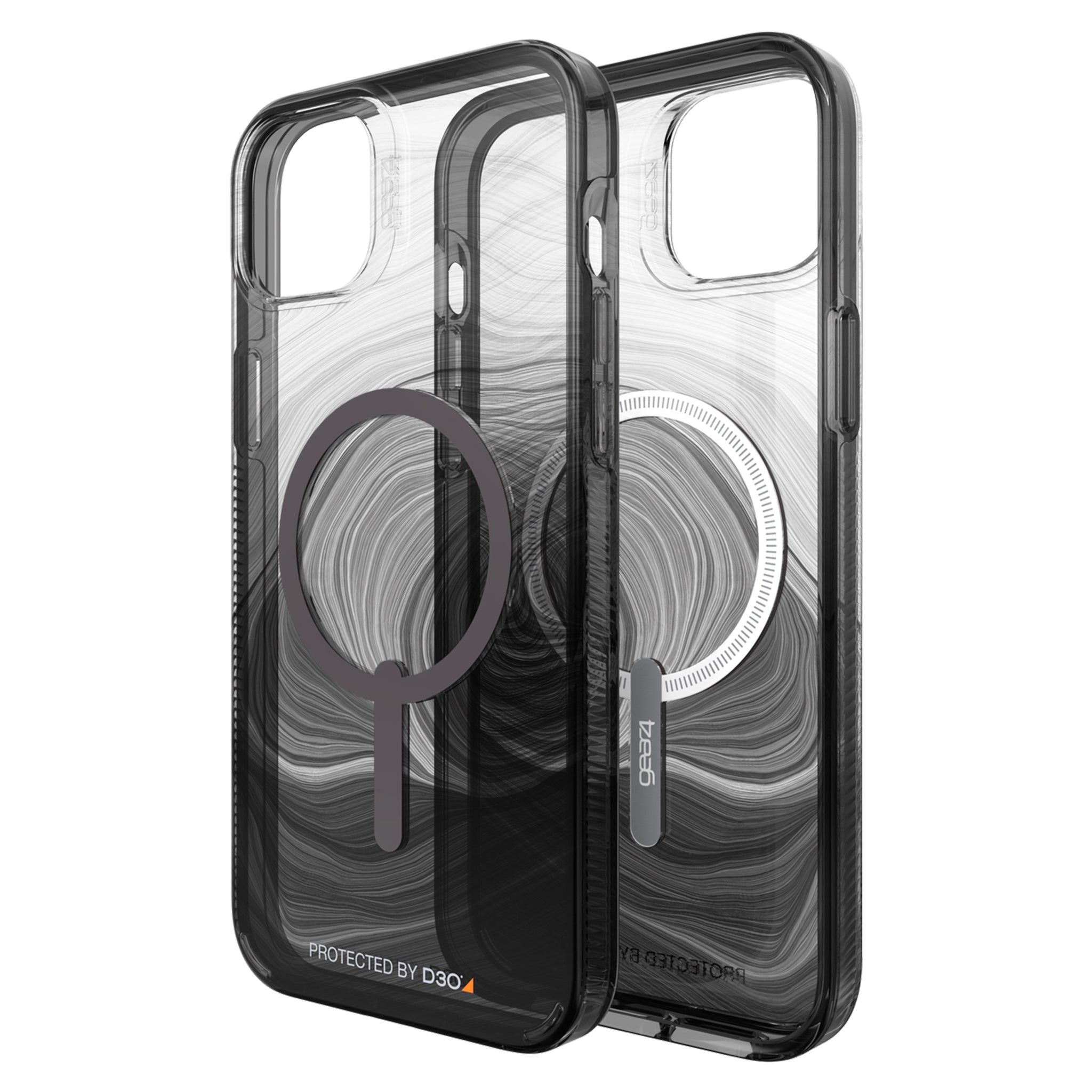 Gear4 - Milan Snap Case For Apple Iphone 14 Plus - Black Swirl