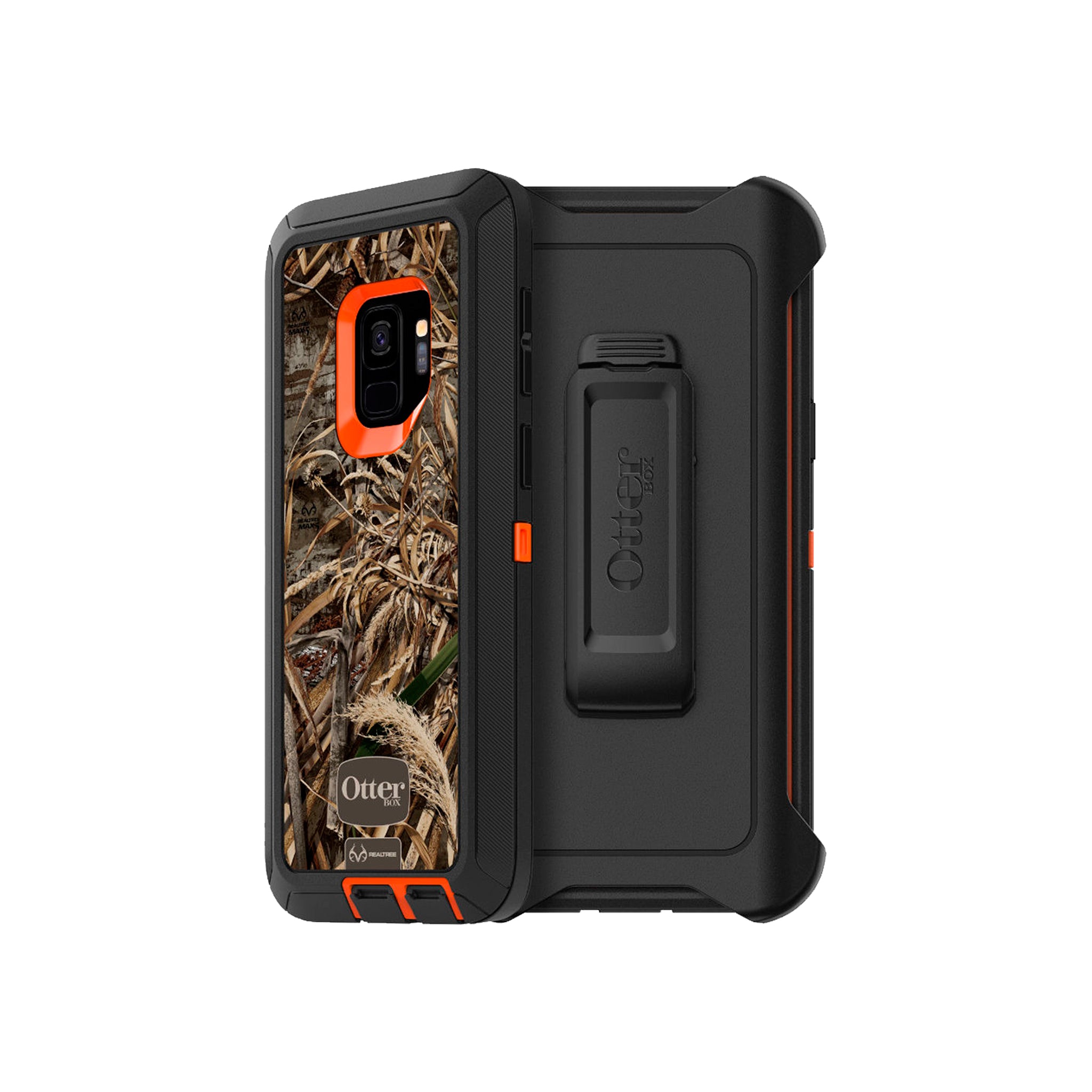 OtterBox - Defender Series Screenless Edition Case for Galaxy S9 - Real Tree