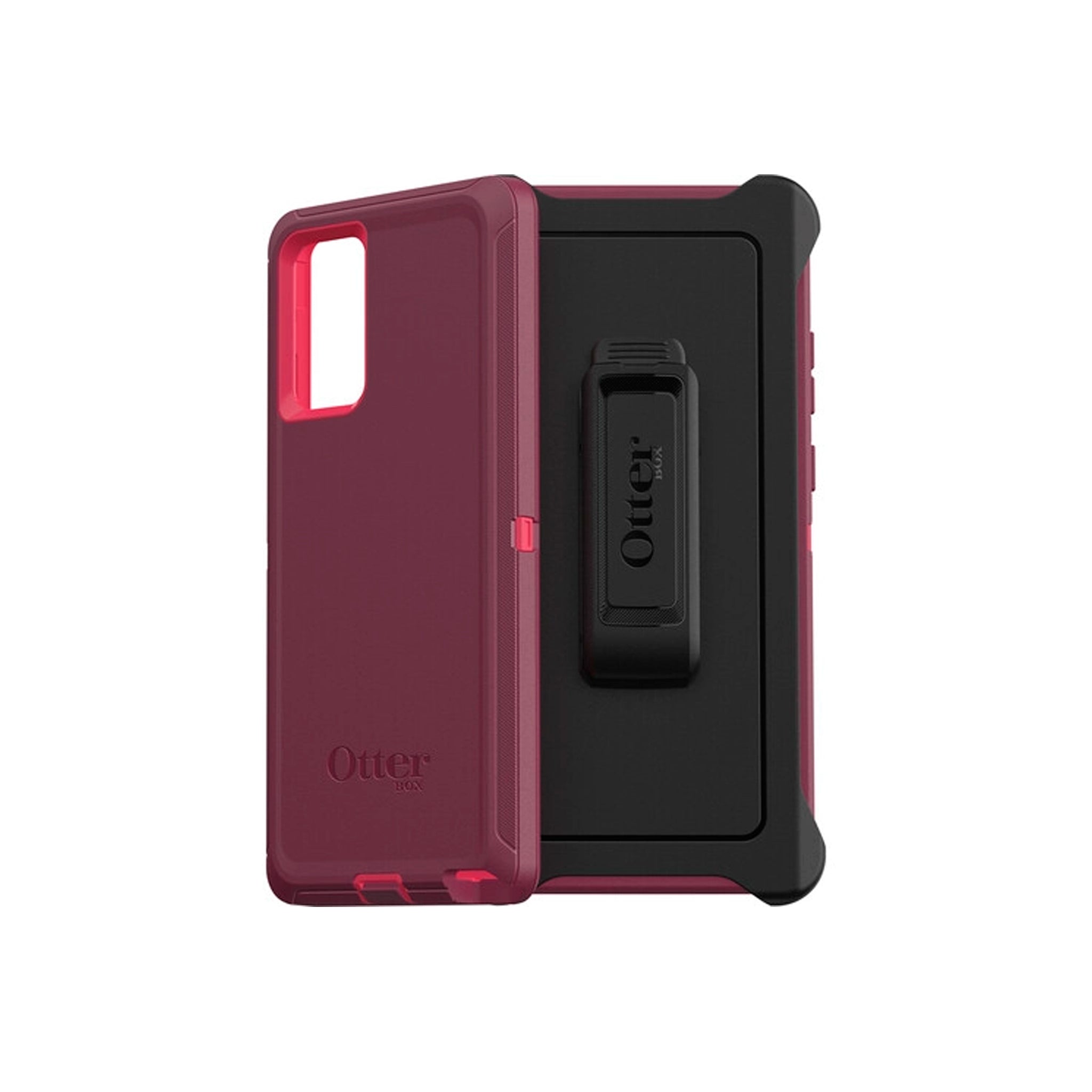 OtterBox - Galaxy Note20 5G Defender Series Case - Berry Potion Pink
