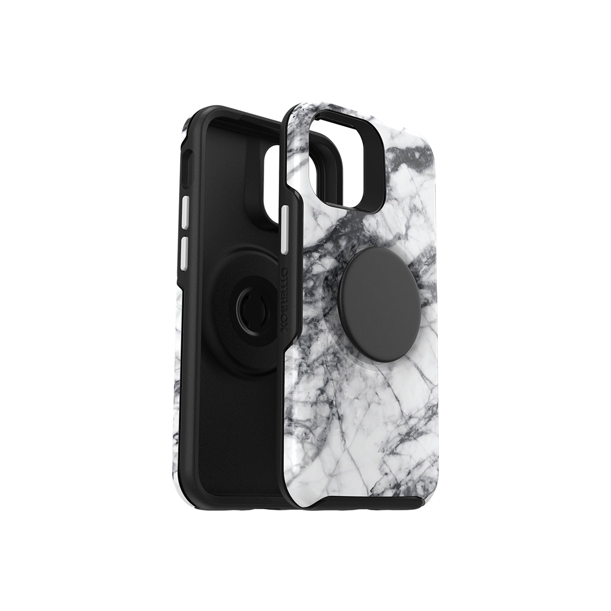 OtterBox - Otter + Pop Symmetry for Iphone 12 Mini - WHITE MARBLE