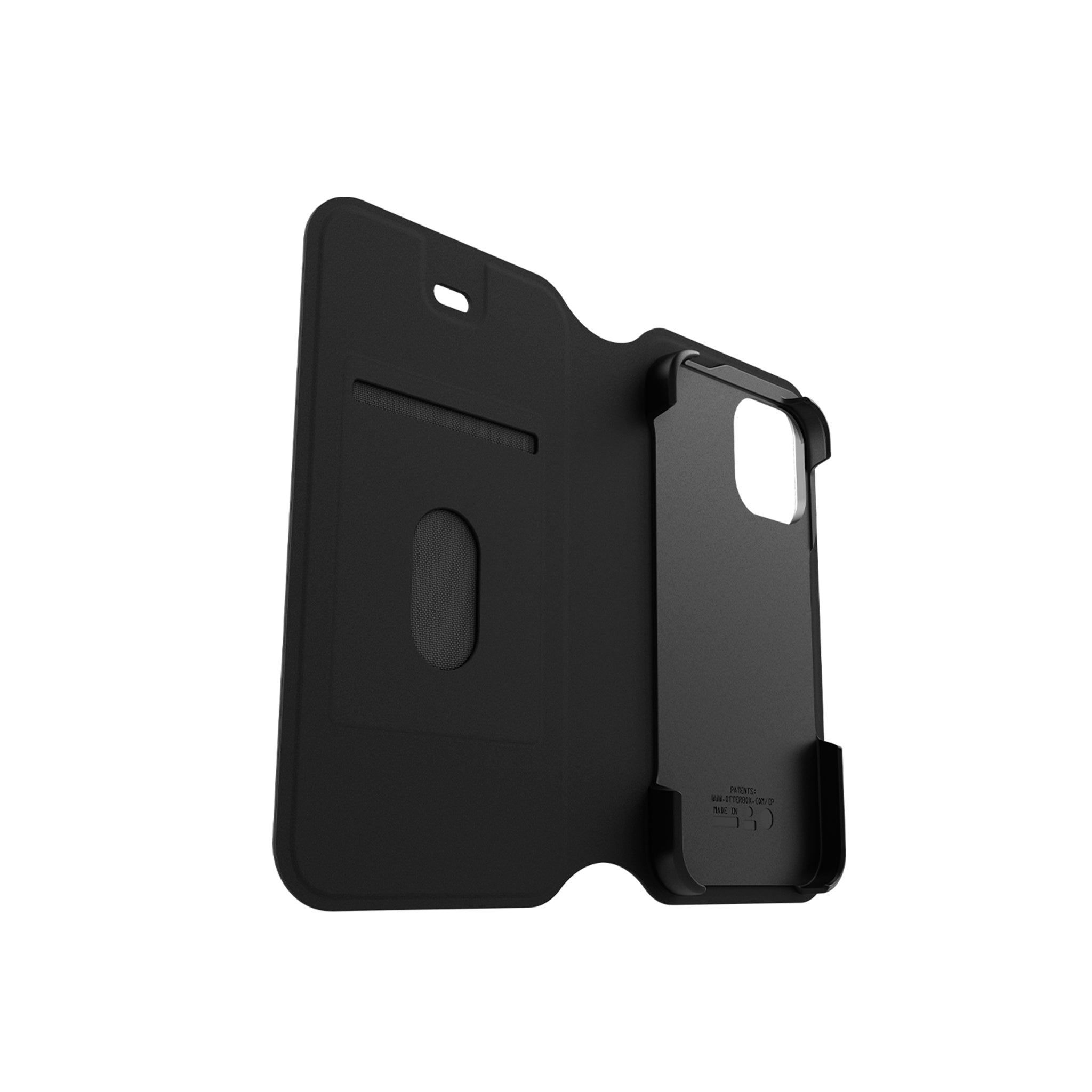OtterBox -  Strada Via for iPhone 12 / 12 Pro - Black Nigth