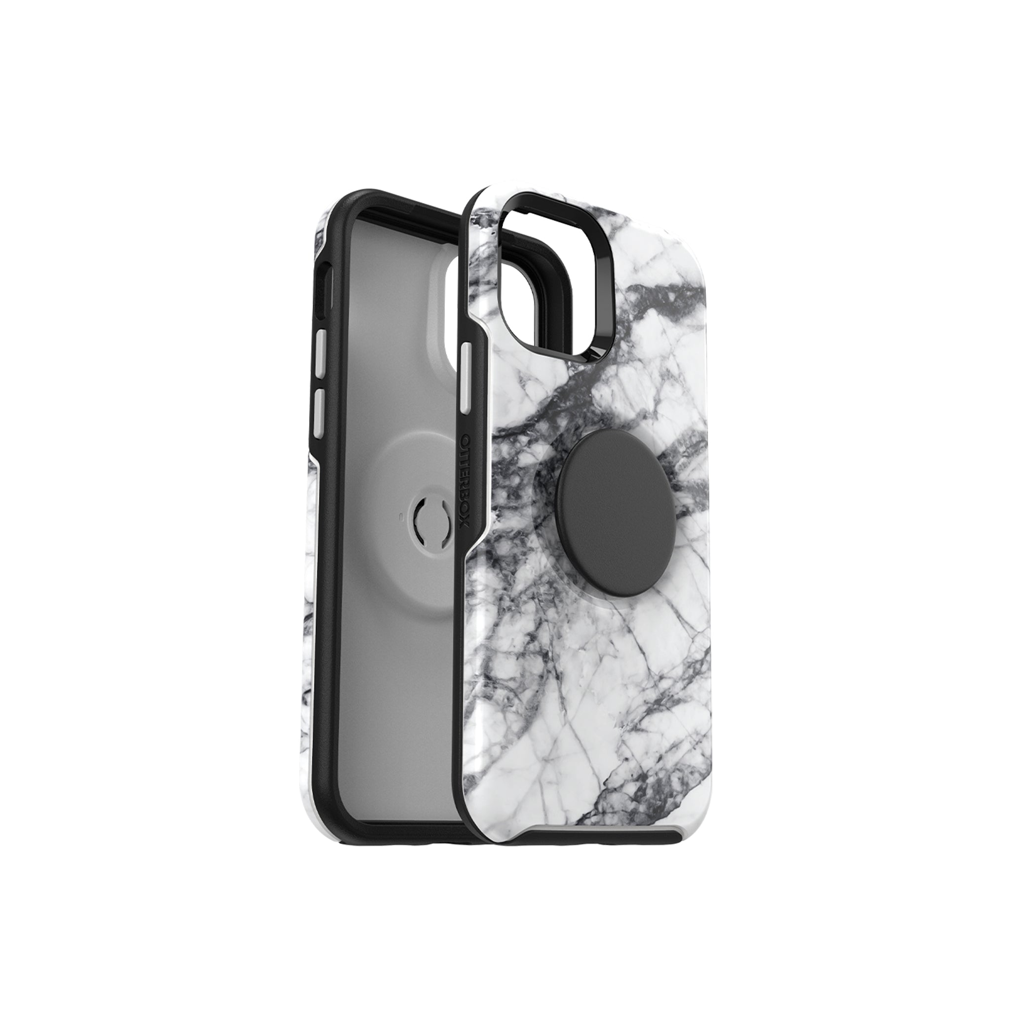 OtterBox - Otter + Pop Symmetry for Iphone 12/12 Pro - WHITE MARBLE