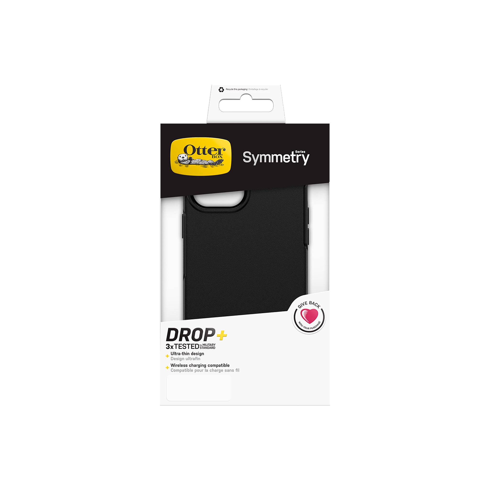 OtterBox - Symmetry for iPhone 12 Pro Max - Black