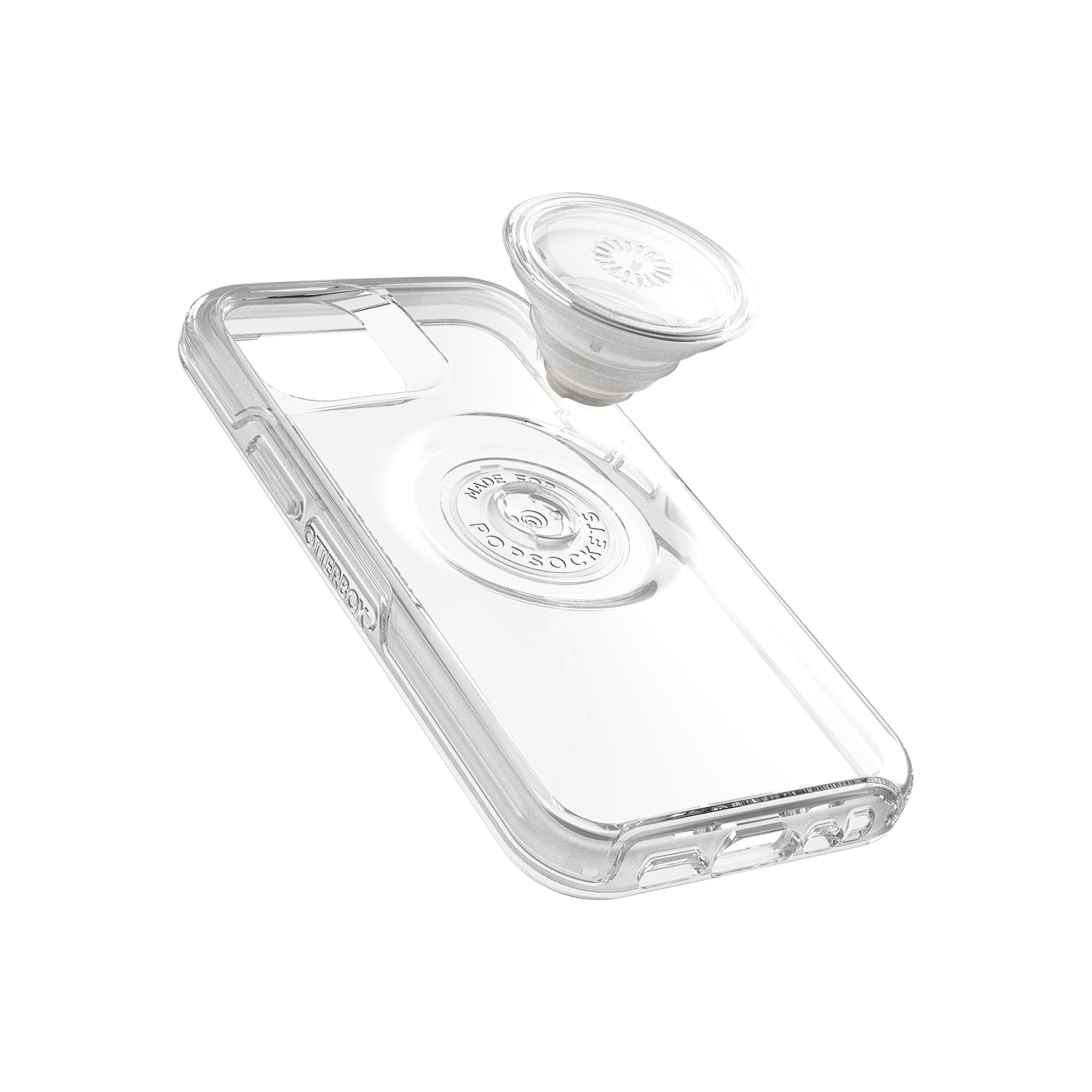 OtterBox - Otter + Pop Symmetry Clear for iPhone 12 mini - Clear Pop