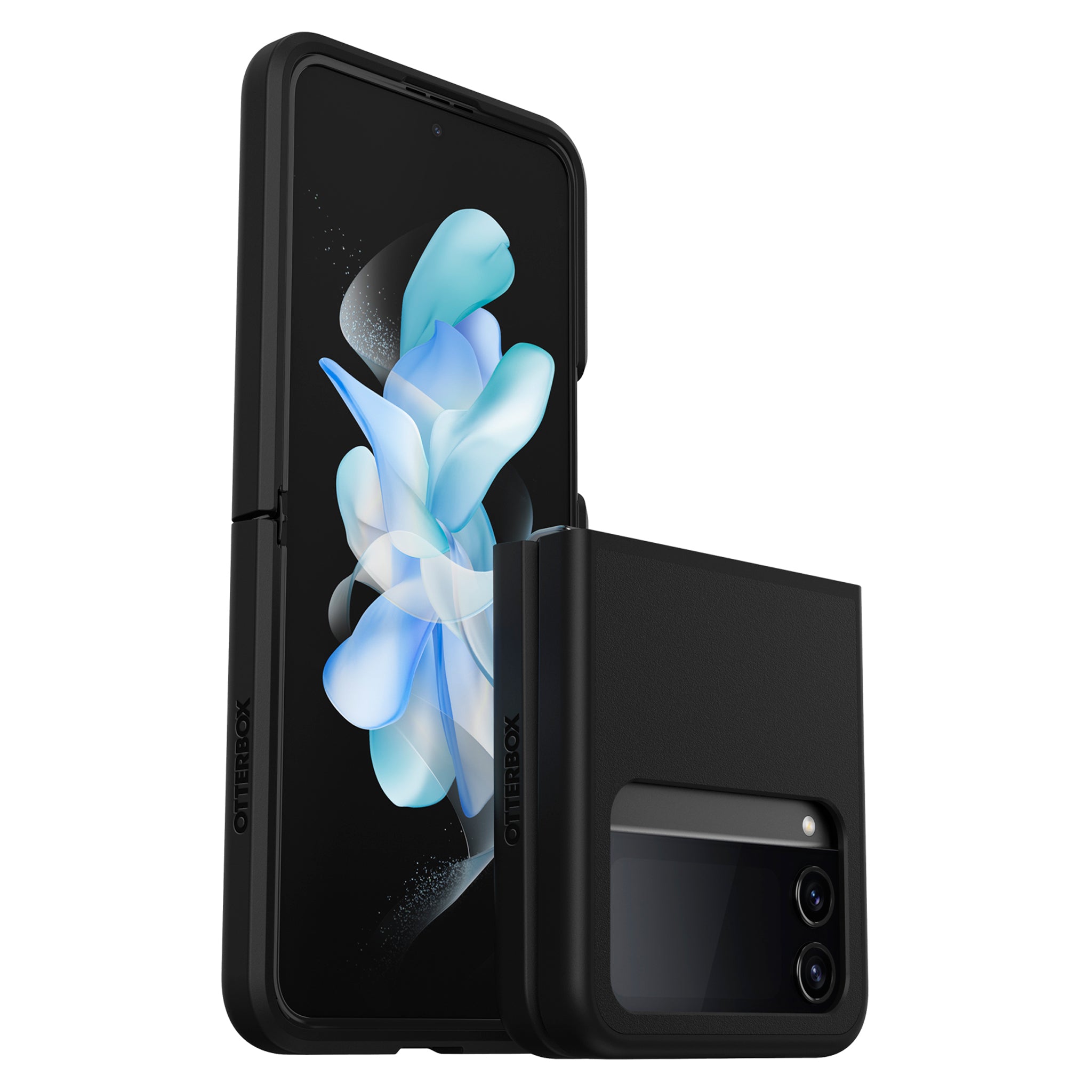 Otterbox - Thin Flex Case For Samsung Galaxy Z Flip4  - Black