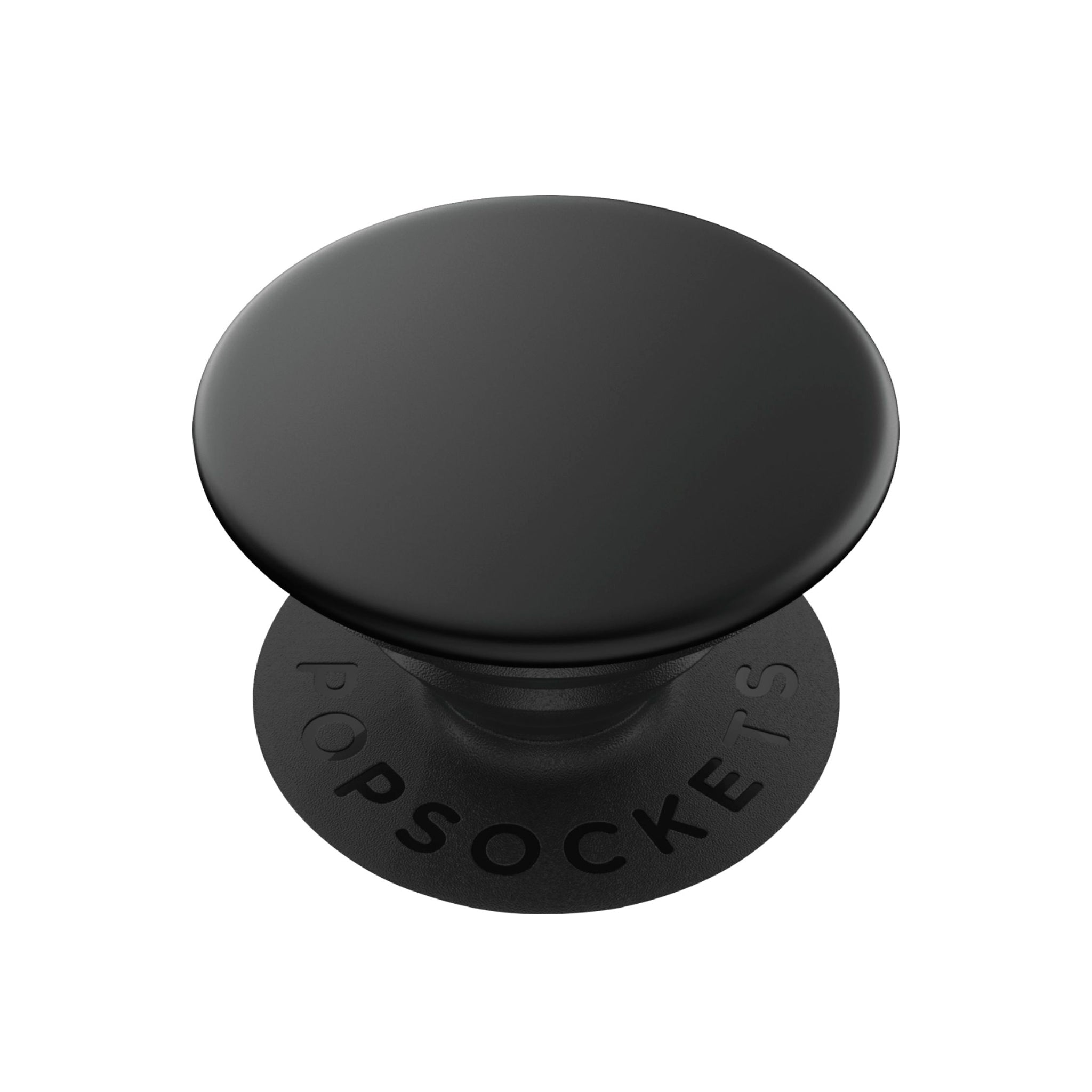 Popsockets - Popgrip Swappable Abstract Device Stand And Grip - Black