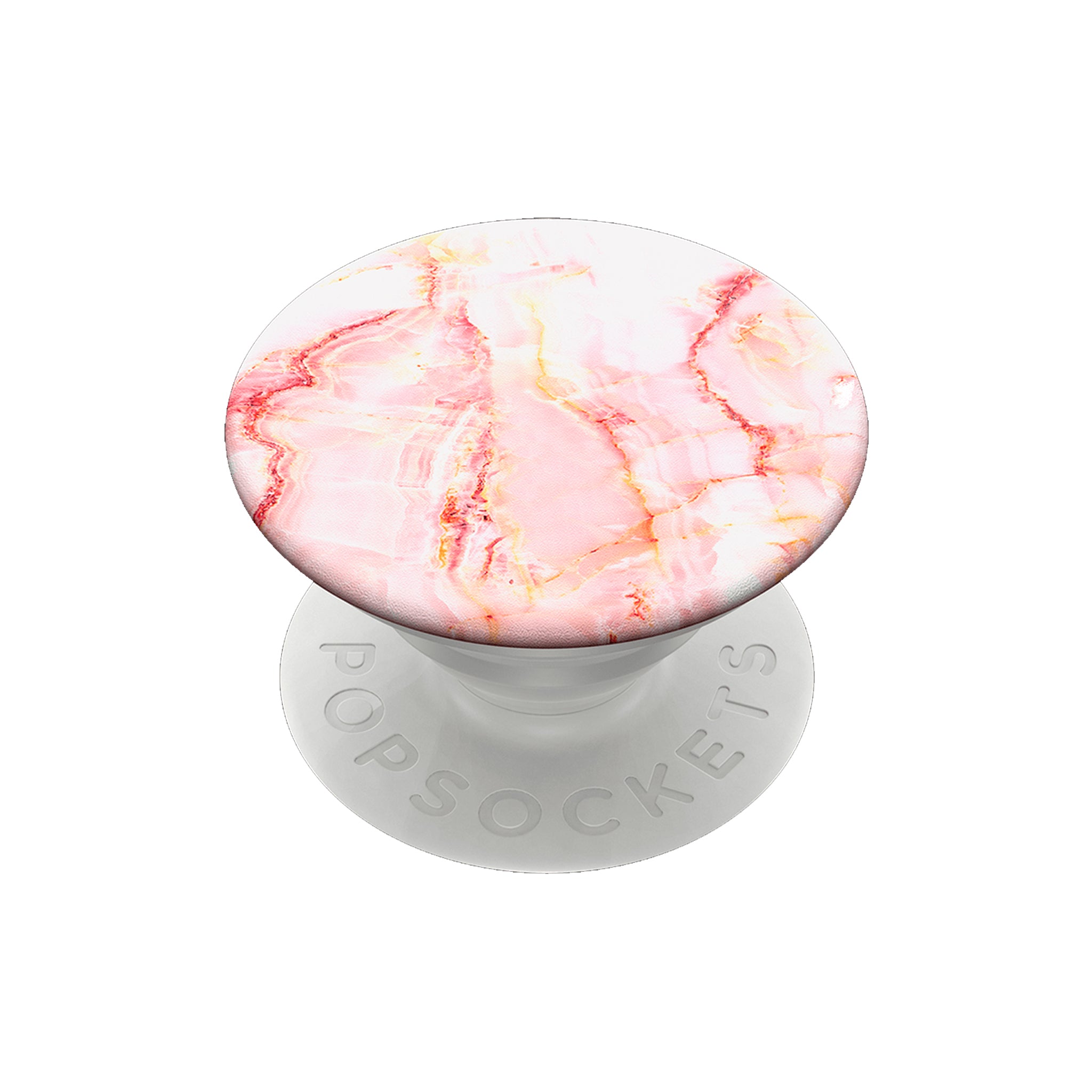 Popsockets - Popgrip Swappable Nature Device Stand And Grip - Rose Marble