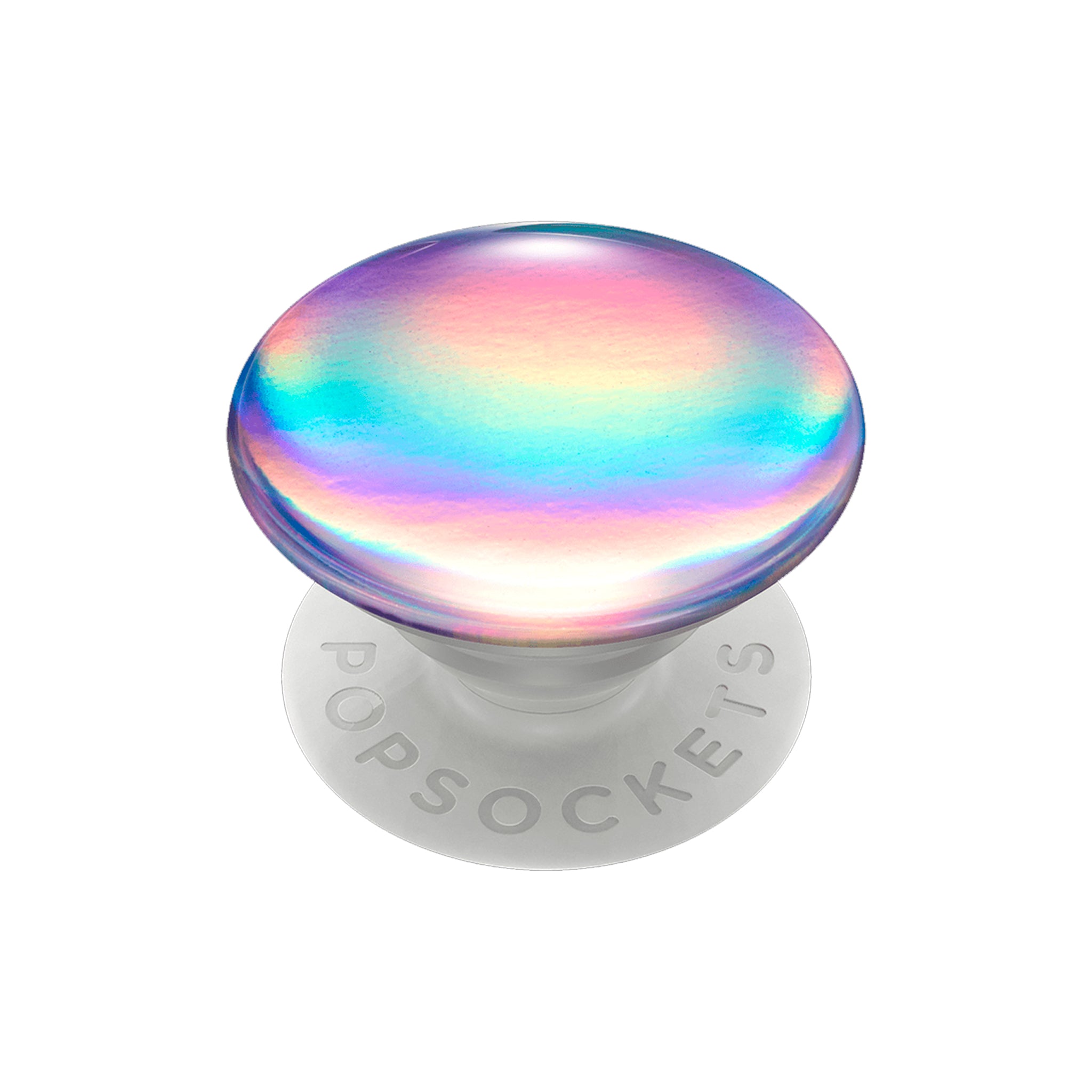 Popsockets - Popgrip Swappable Abstract Device Stand And Grip - Rainbow Orb Gloss