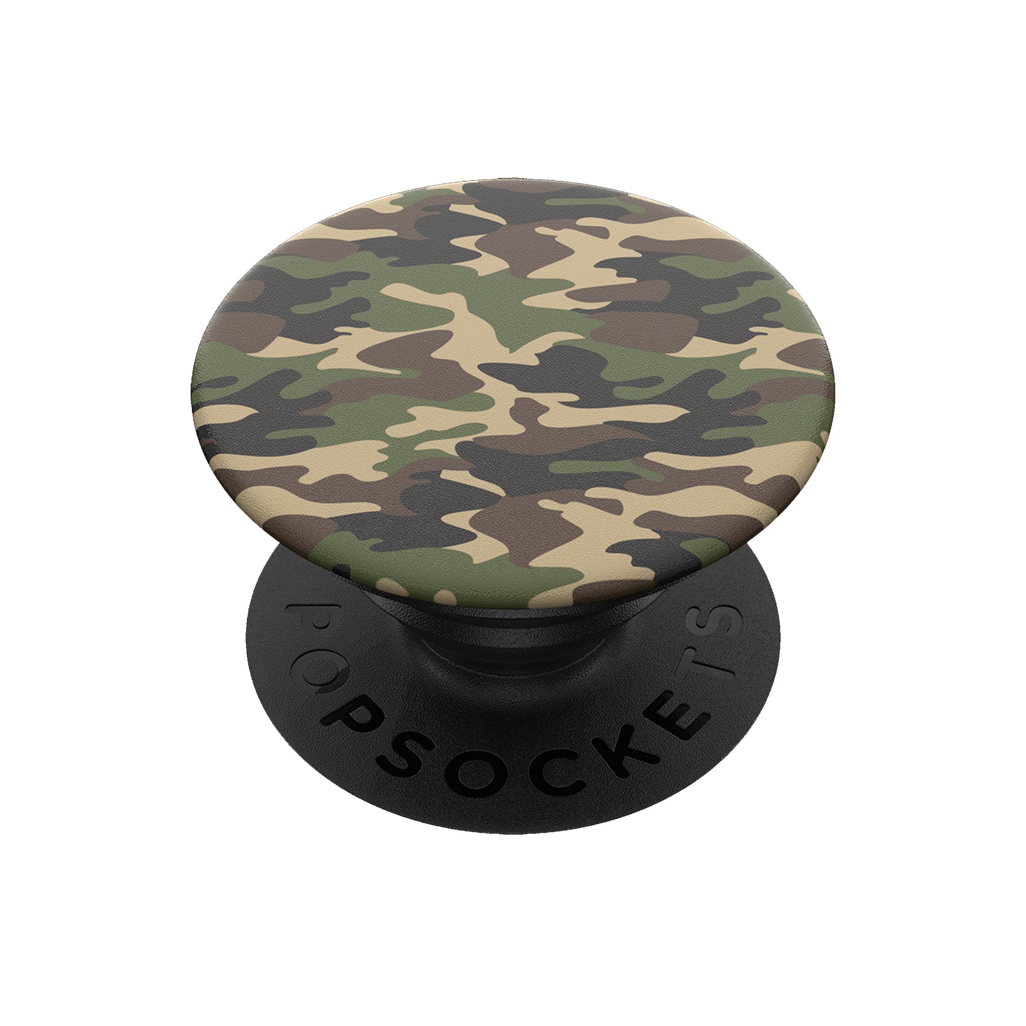 Popsockets - Popgrip Patterns Swappable Device Stand And Grip - Woodland Camo