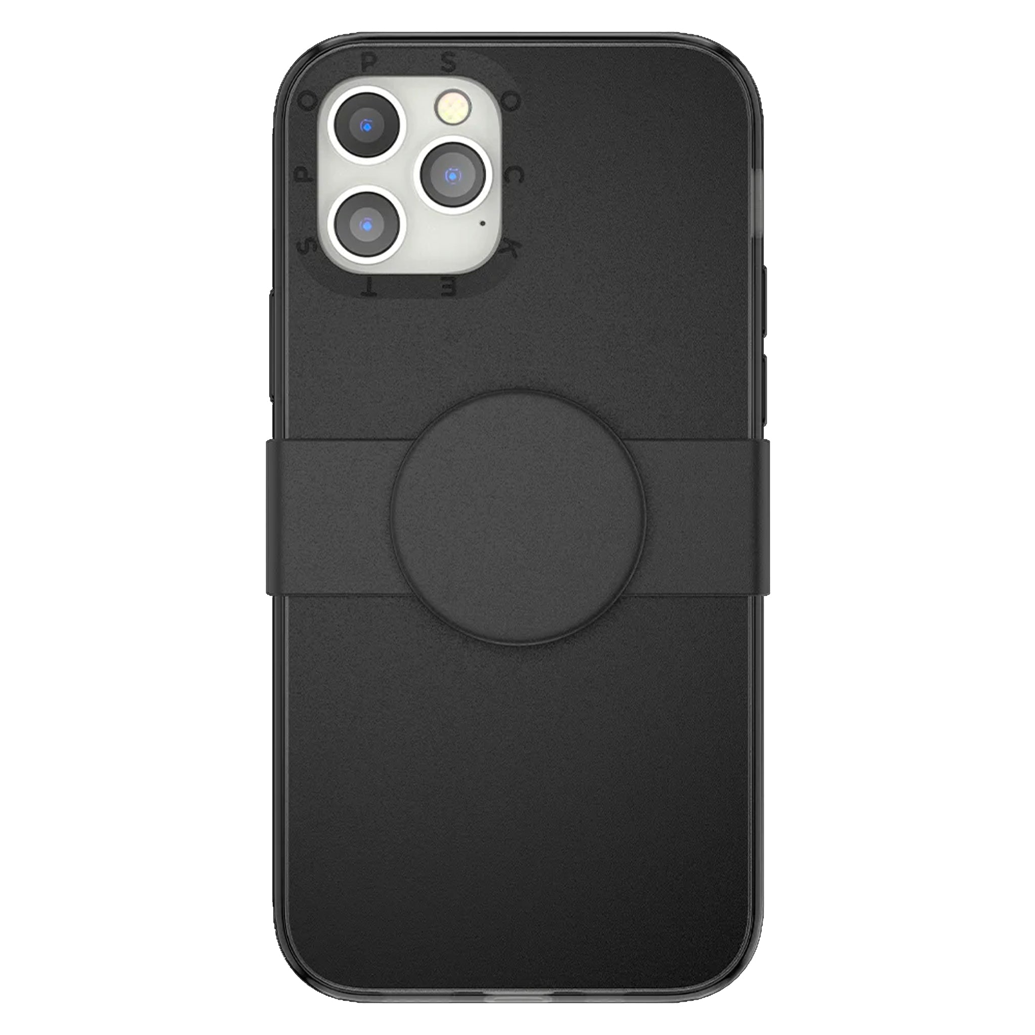 Popsockets - Popgrip Slide Case For Apple Iphone 12 / 12 Pro - Black