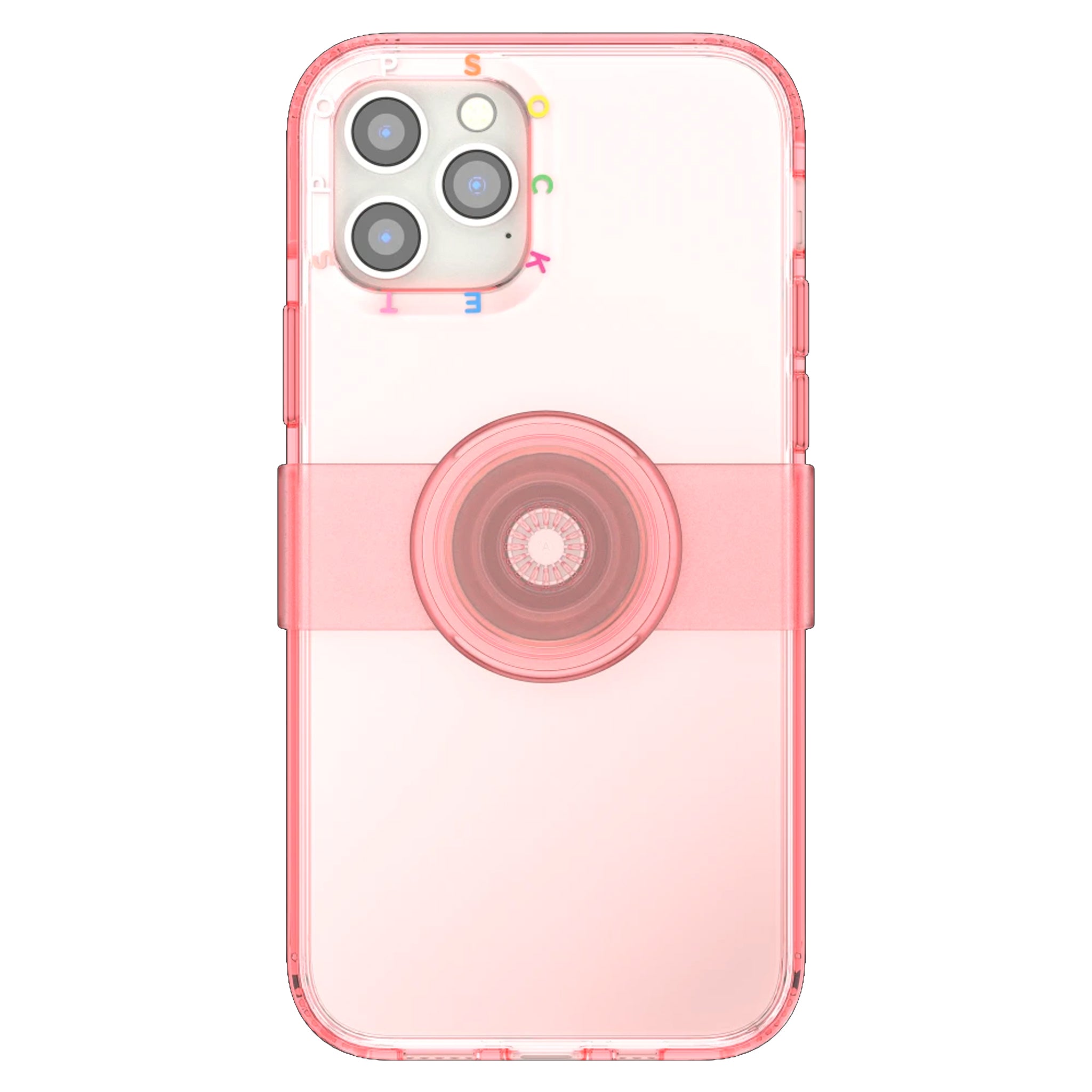 Popsockets - Popgrip Slide Case For Apple Iphone 12 / 12 Pro - Peachy