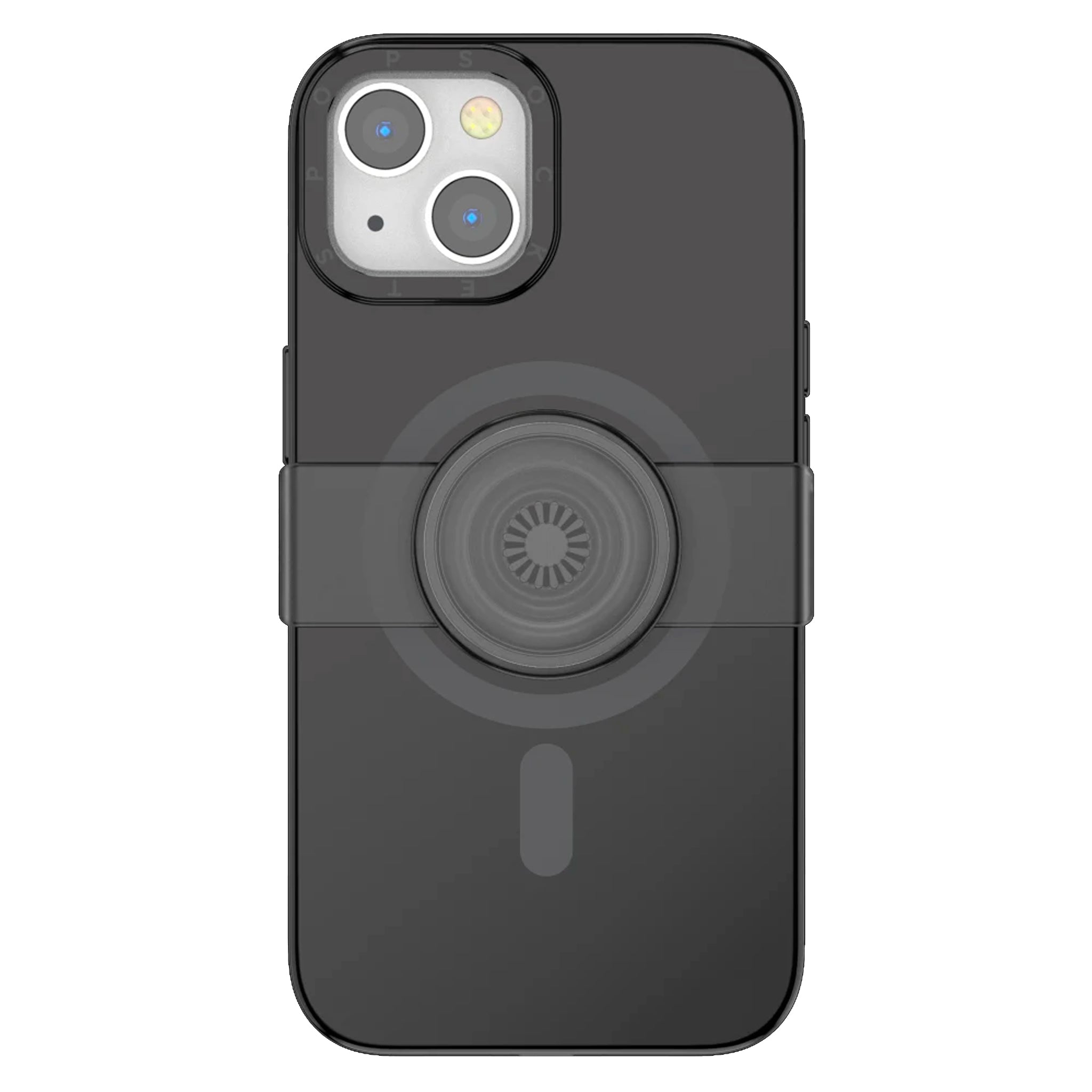 Popsockets - Magsafe Popgrip Slide Case For Apple Iphone 13 - Black