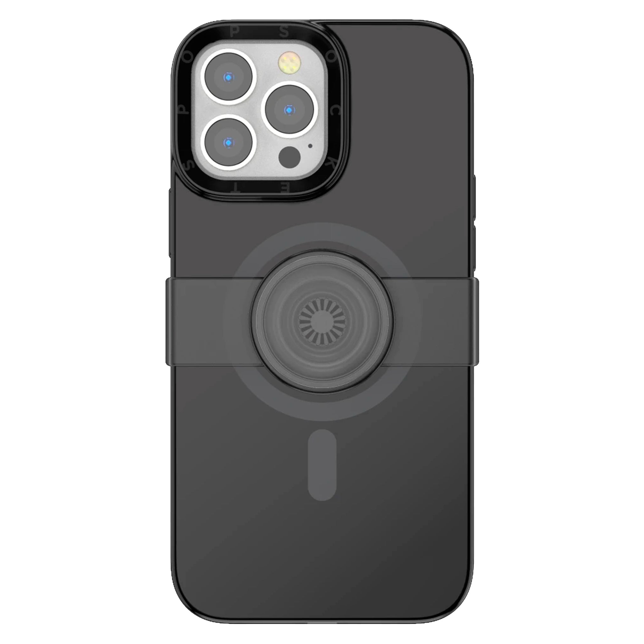 Popsockets - Magsafe Popgrip Slide Case For Apple Iphone 13 Pro Max - Black