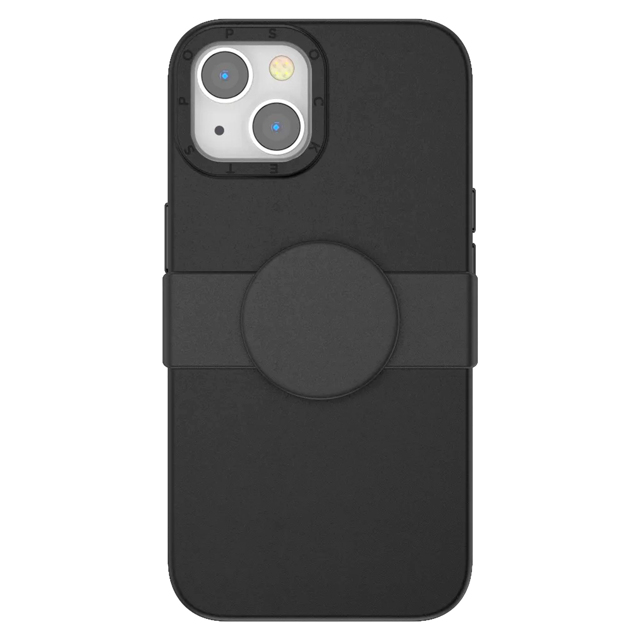 Popsockets - Popgrip Slide Case For Apple Iphone 13 - Black