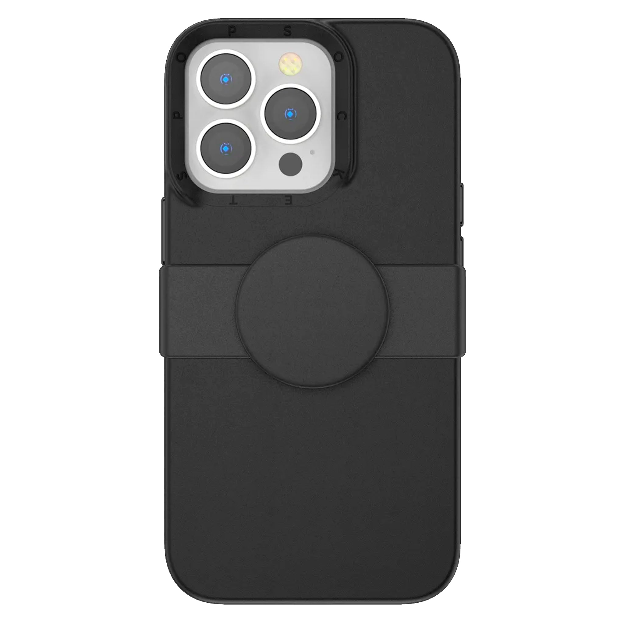 Popsockets - Popgrip Slide Case For Apple Iphone 13 Pro - Black