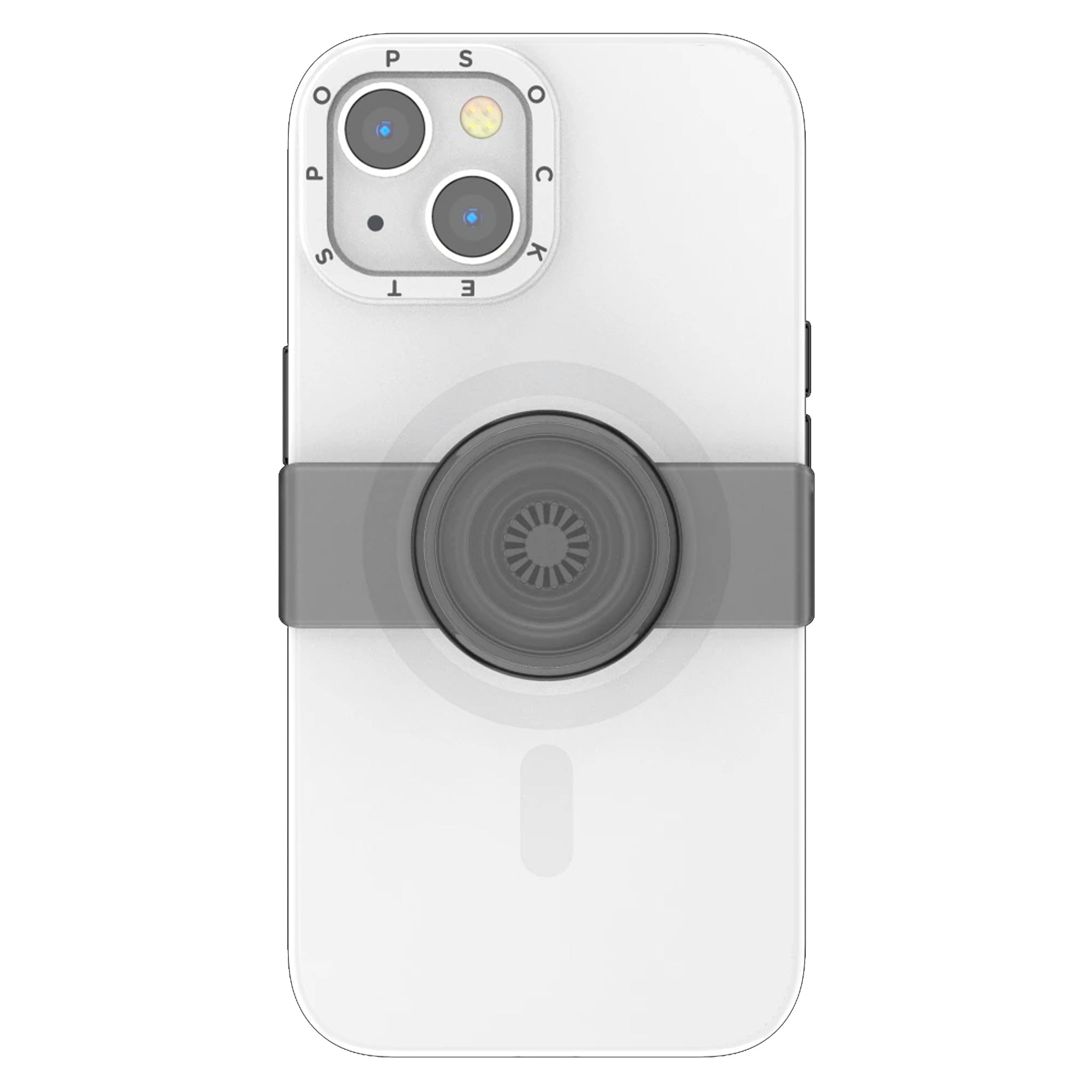 Popsockets - Magsafe Popgrip Slide Case For Apple Iphone 13 - White