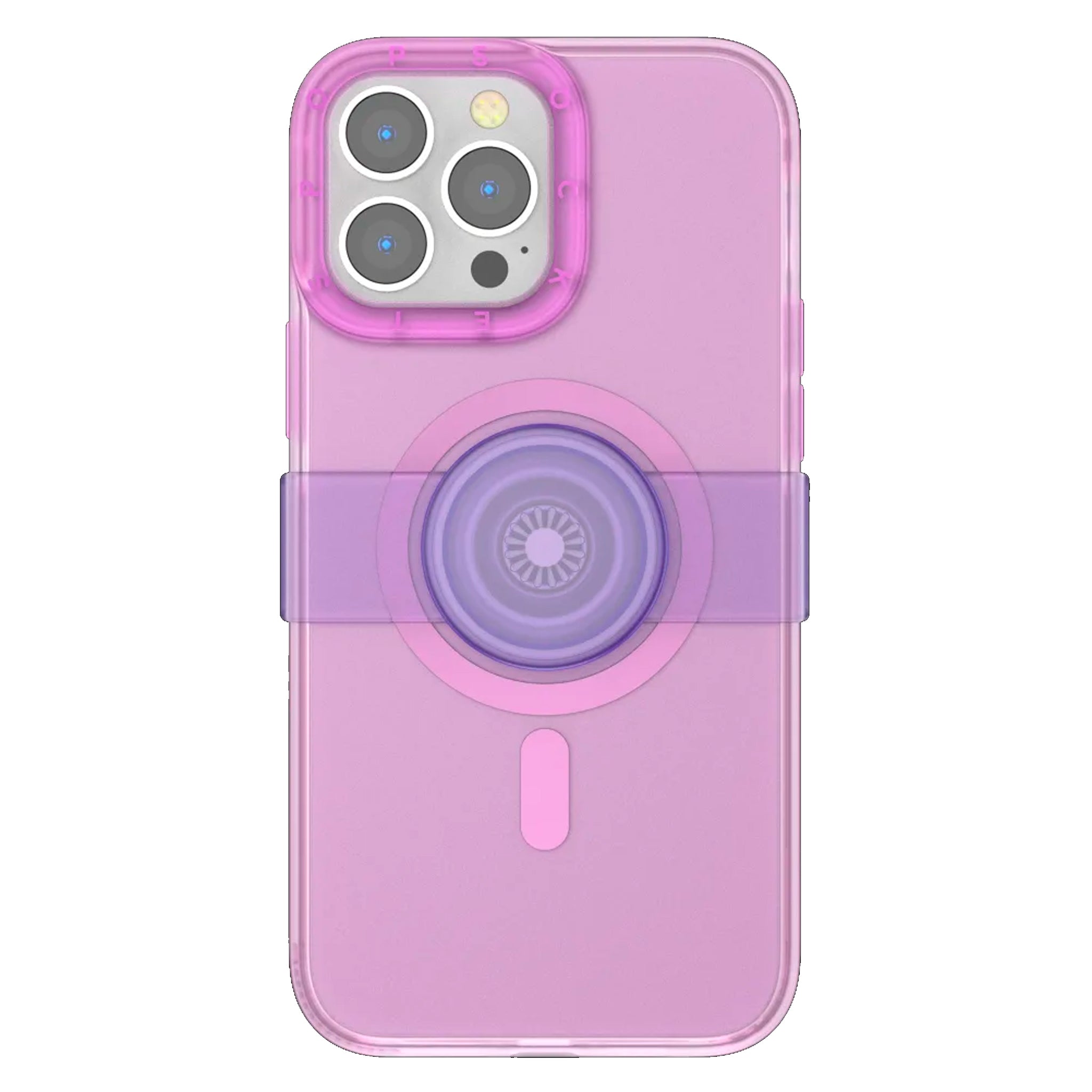Popsockets - Magsafe Popgrip Slide Case For Apple Iphone 13 Pro Max - Violet