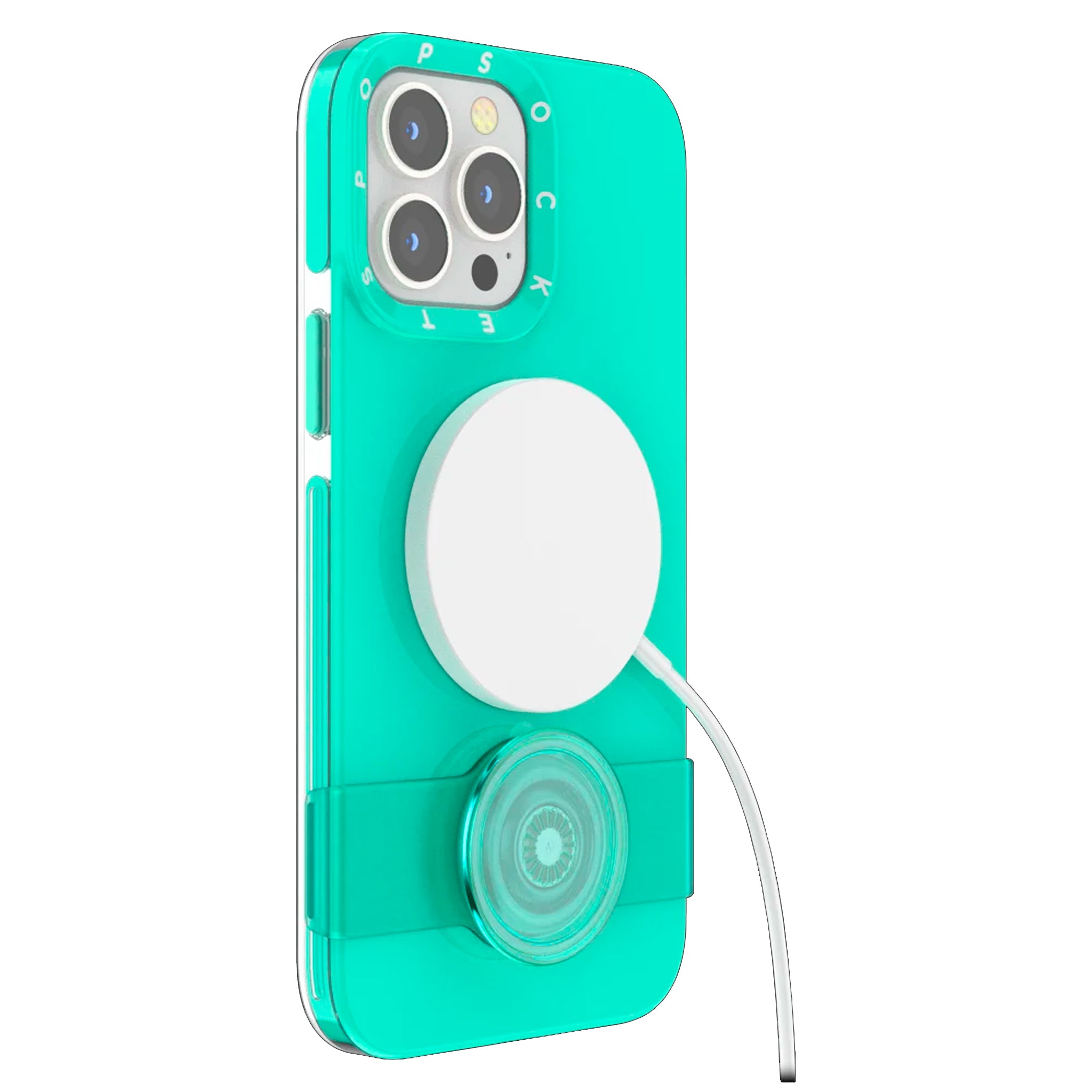Popsockets - Magsafe Popgrip Slide Case For Apple Iphone 13 Pro Max - Spearmint