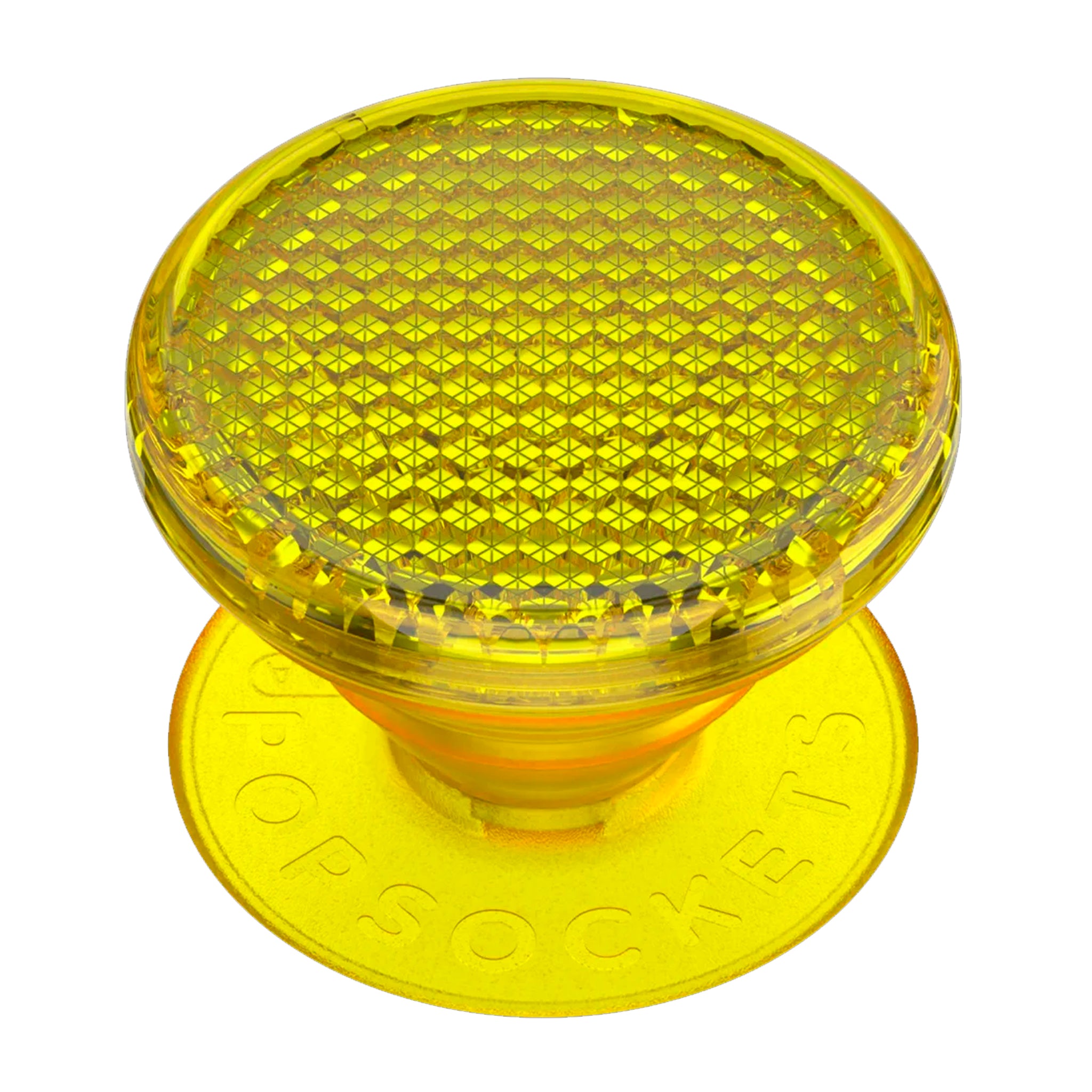 Popsockets - Popgrip - Reflective Caution Yellow Translucent