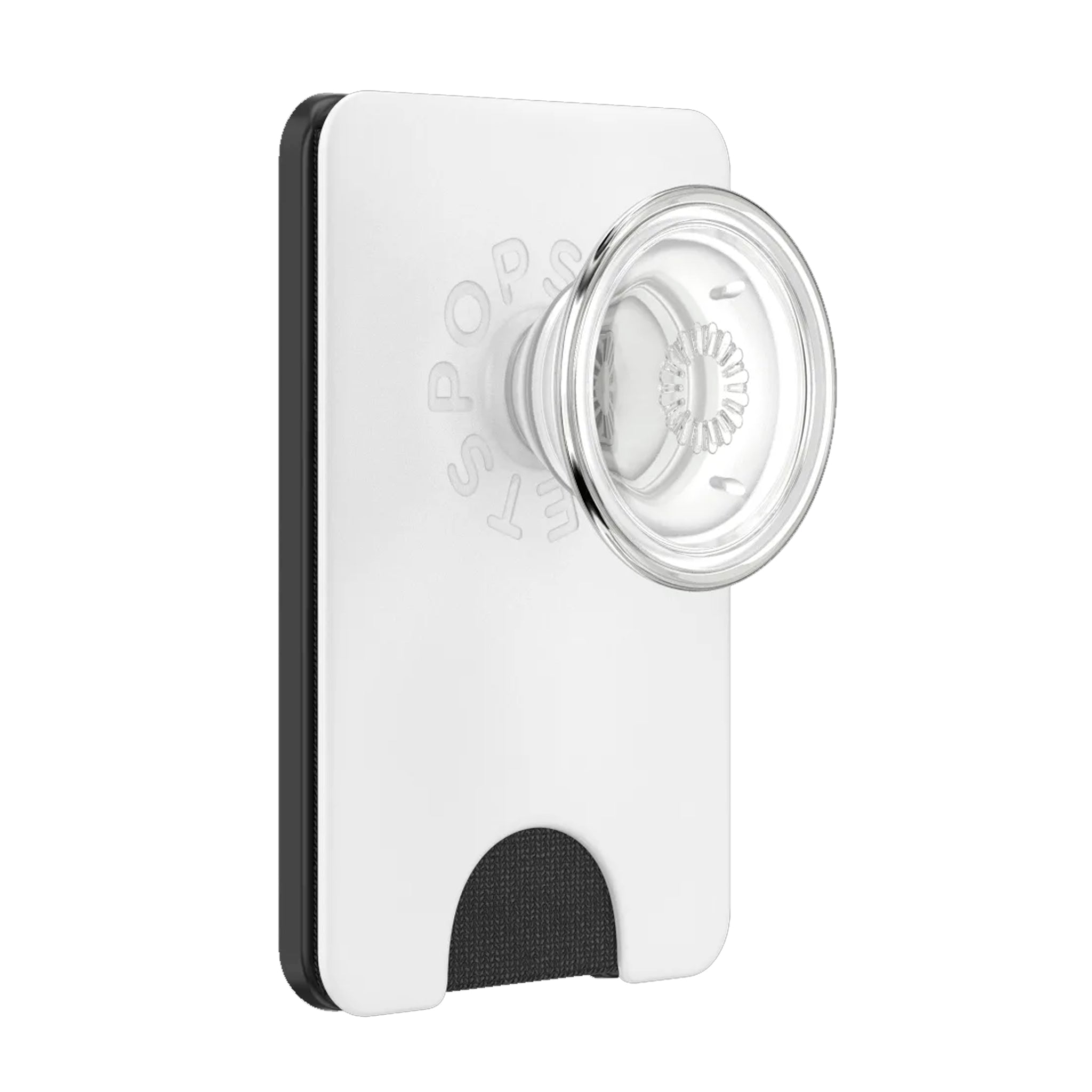 Popsockets - Popwallet Plus For Apple Magsafe - White Clear