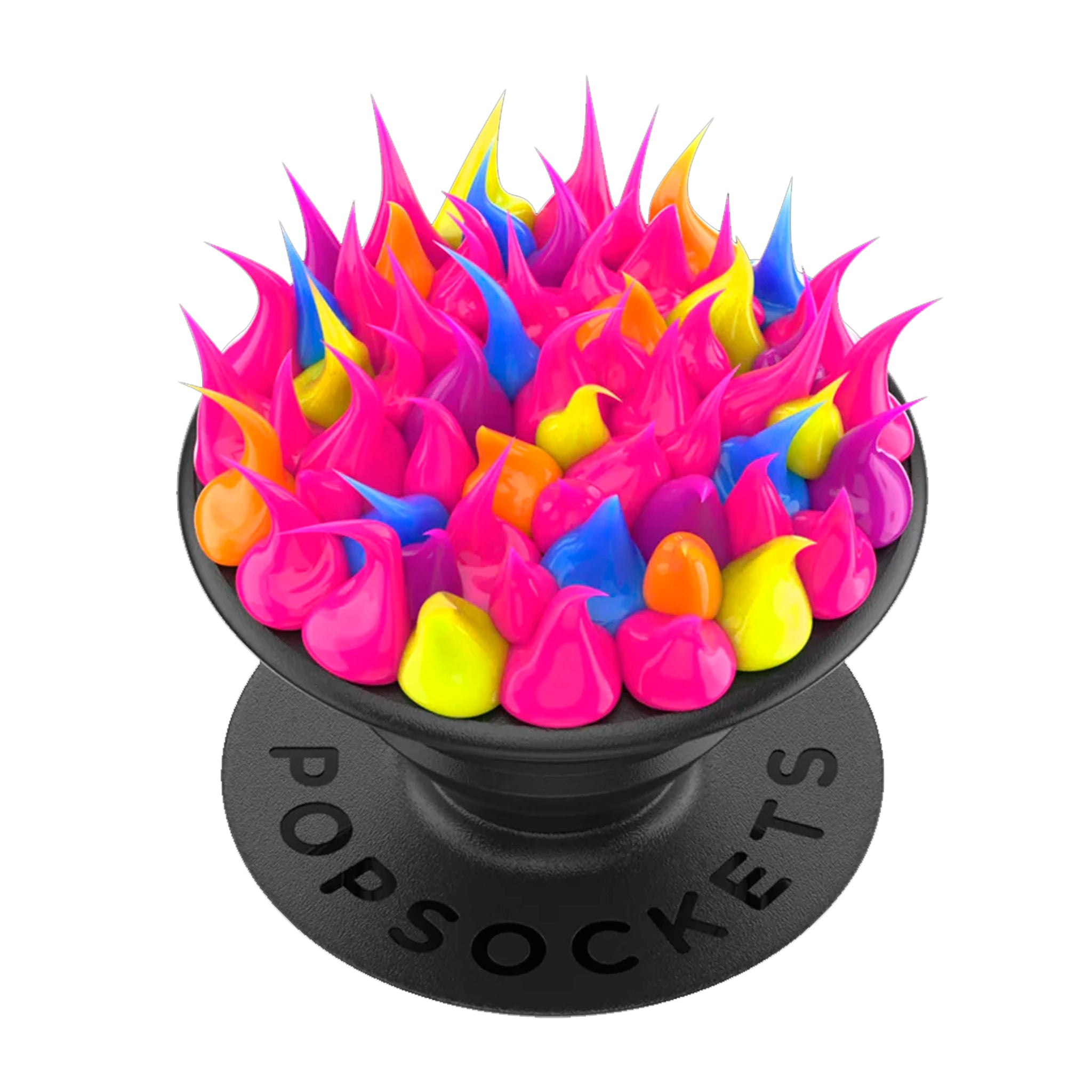 Popsockets - Popgrip Premium - Spiky Pink Acid