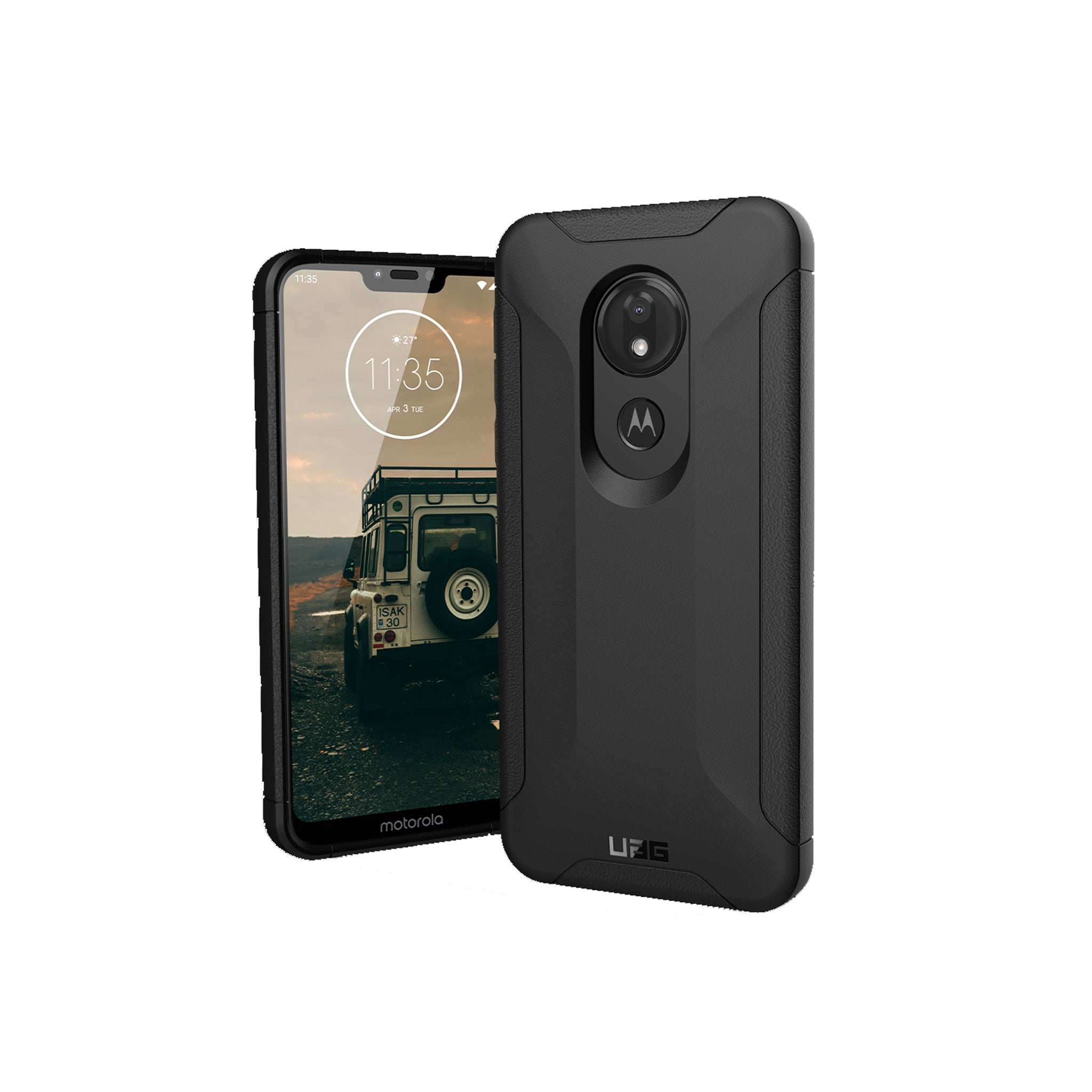 Urban Armor Gear (uag) - Scout Case For Motorola Moto G7 Power  - Black
